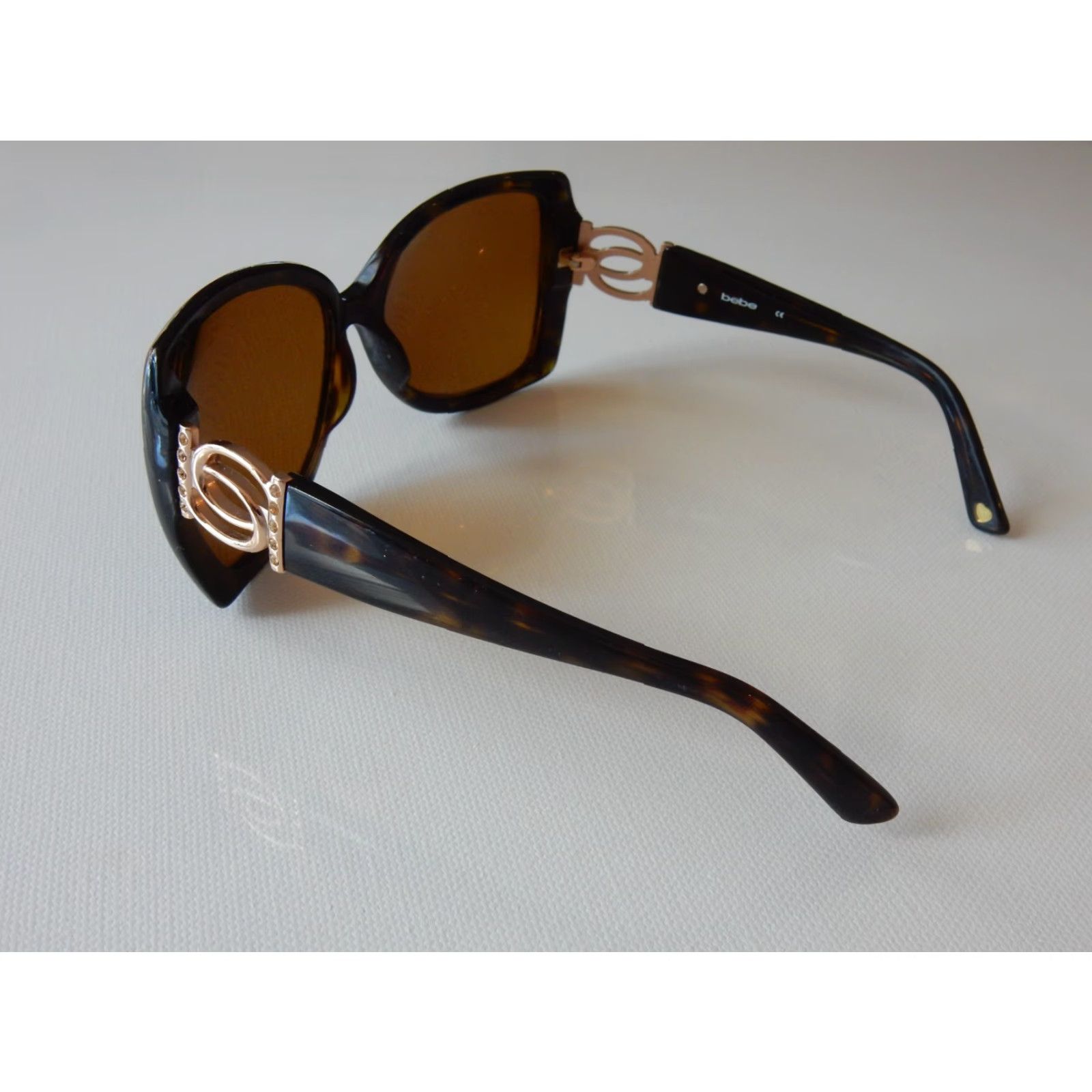 Bebe VINTAGE bebe Sunglasses FRAMES ONLY 130 BB7001 Angelic Brown Women Womens Sunglasses Frames Only 130 BB7001 Angelic Brown Size ONE SIZE - 3 Thumbnail