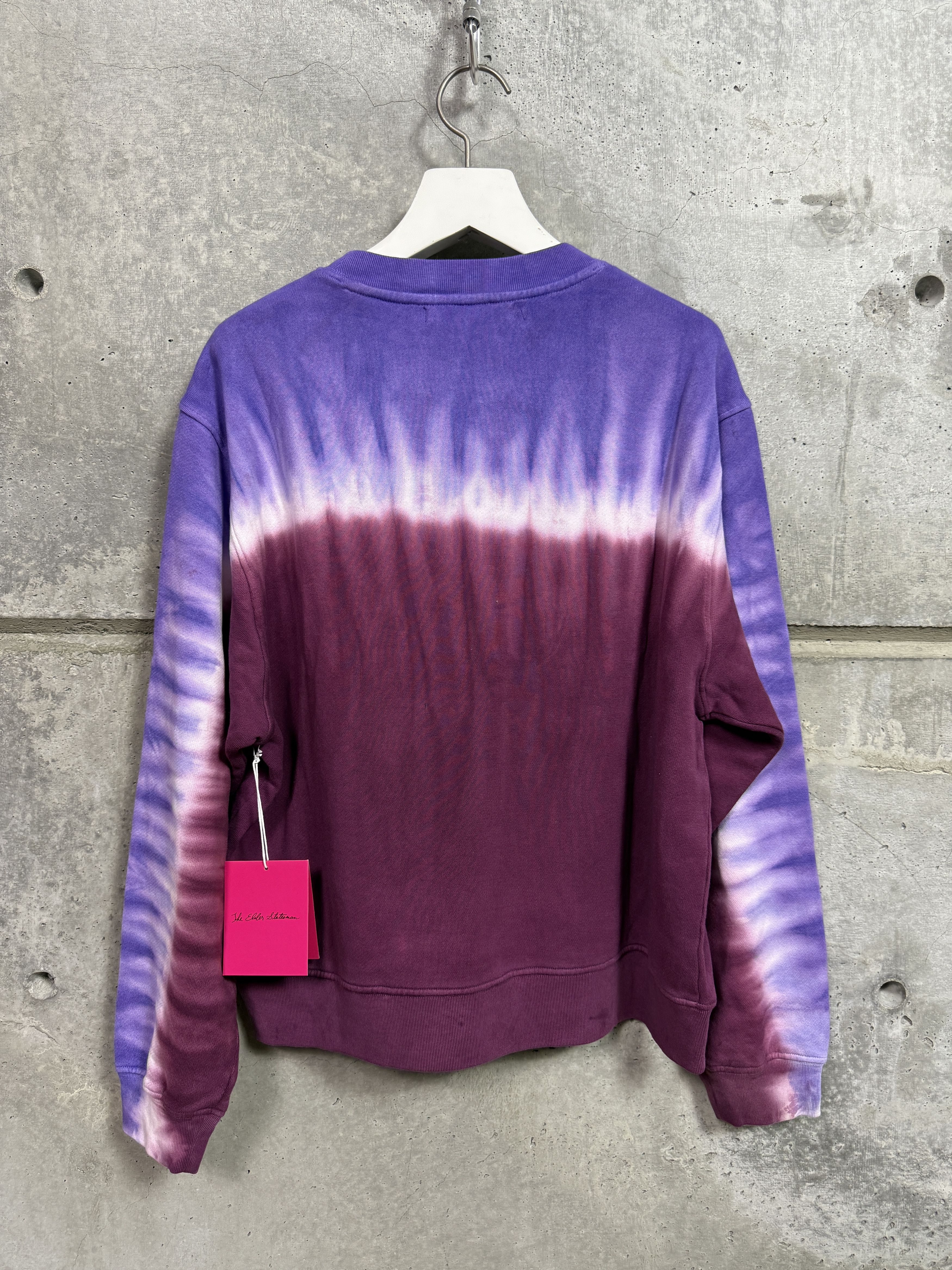 The Elder Statesman $570 The Elder Statesman Daybreak Daily Crewneck Sweater Size M / US 6-8 / IT 42-44 - 2 Thumbnail