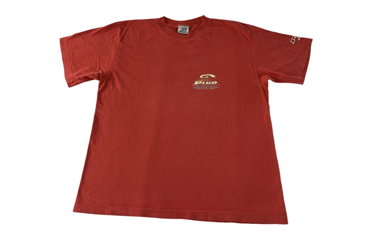 Japanese Brand Hype 90s Piko Hawaiian Longboard Wear Printed Tee Size US M / EU 48-50 / 2 - 2 Thumbnail