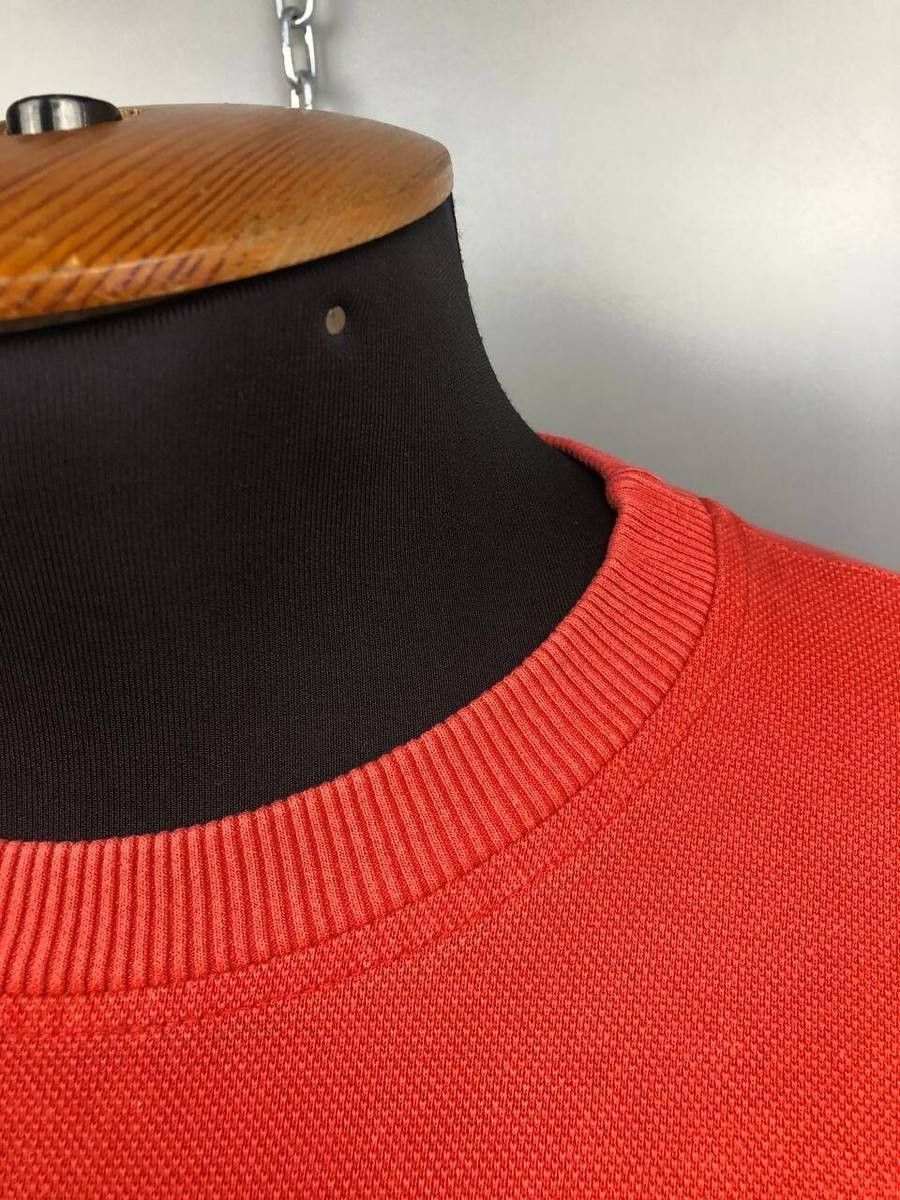 Lacoste Lacoste Big Logo Red Vintage Sweatshirt Made in France Size US L / EU 52-54 / 3 - 4 Thumbnail