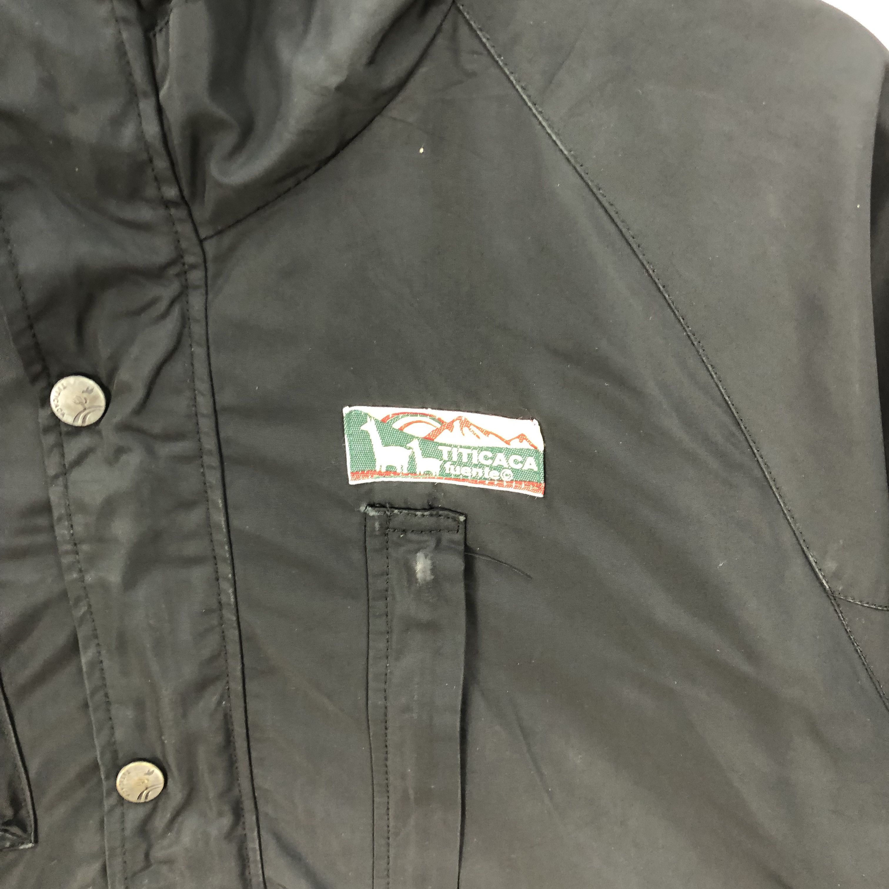 Japanese Brand × Vintage Vintage Titicaca Windbreaker Hoodie Coach Jackets Size US L / EU 52-54 / 3 - 8 Thumbnail