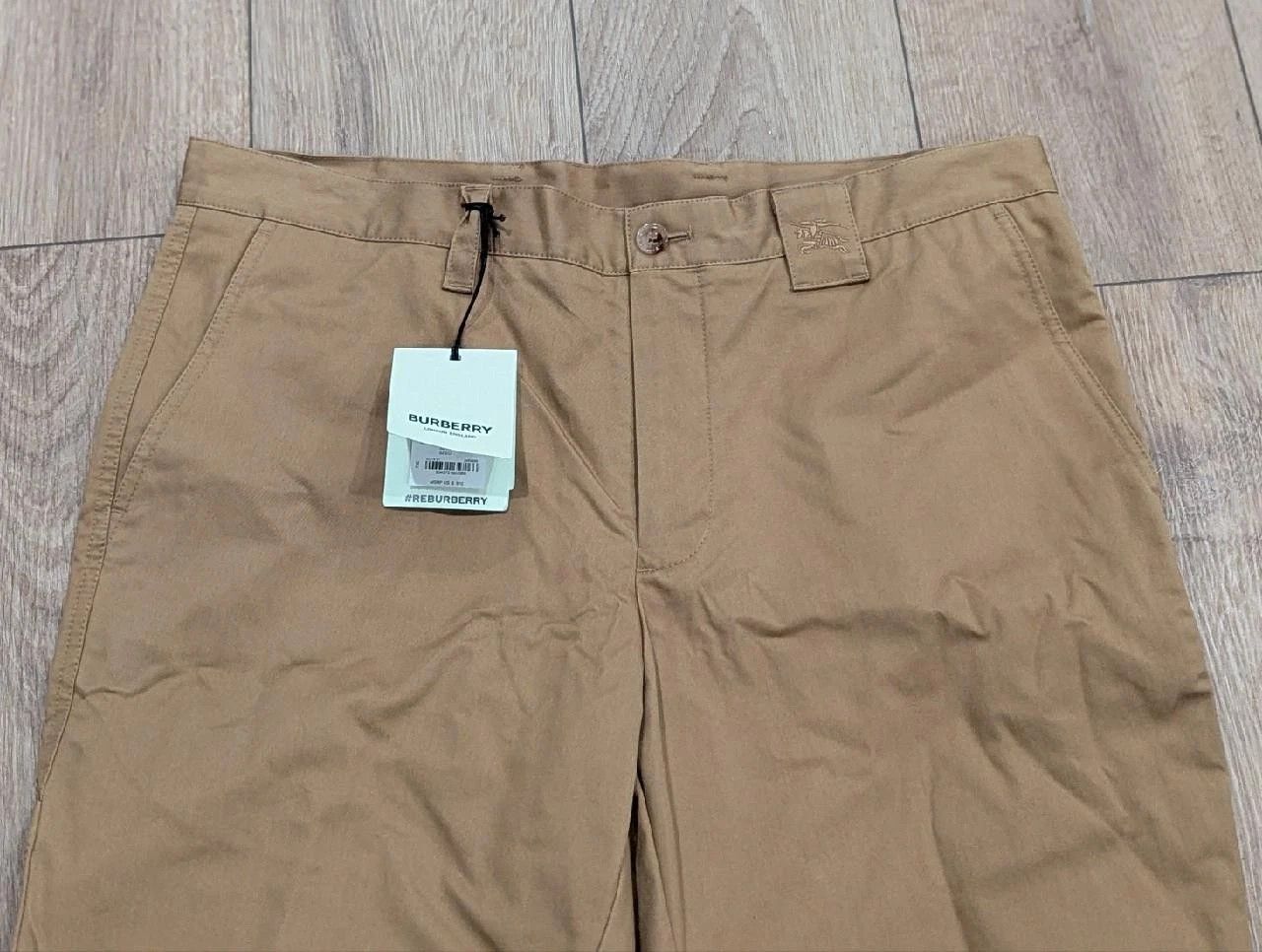 Burberry Burberry "Denton"Cotton Cargo Pants Camel 52 US 36 Size US 36 / EU 52 - 2 Thumbnail