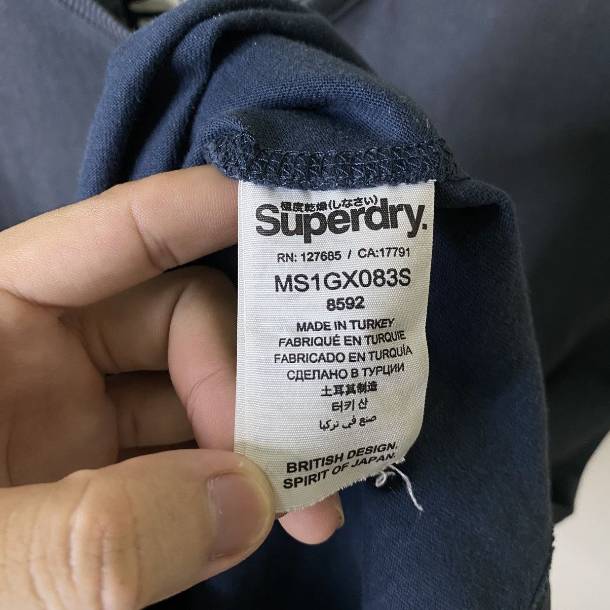 Superdry Superdry Super Aces Tee Size US L / EU 52-54 / 3 - 7 Thumbnail
