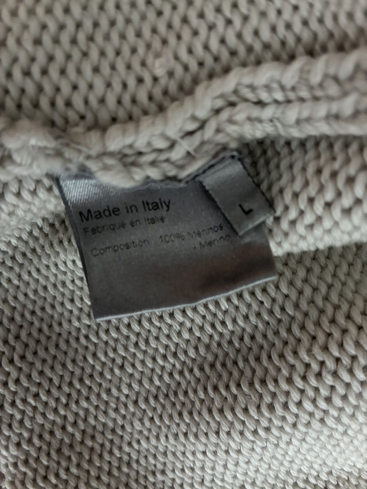 Dior AW02 DIOR HOMME DRIVERS KNIT Size US L / EU 52-54 / 3 - 5 Thumbnail