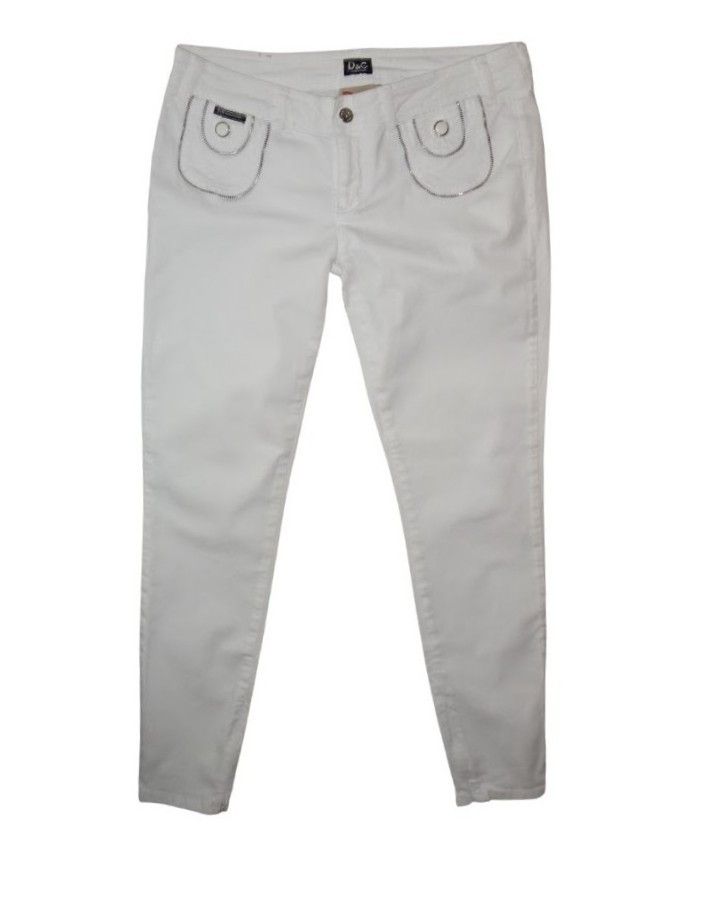 Dolce & Gabbana DOLCE&GABBANA TIGHT ZIPPERED LEG JEANS Size 29" - 1 Thumbnail
