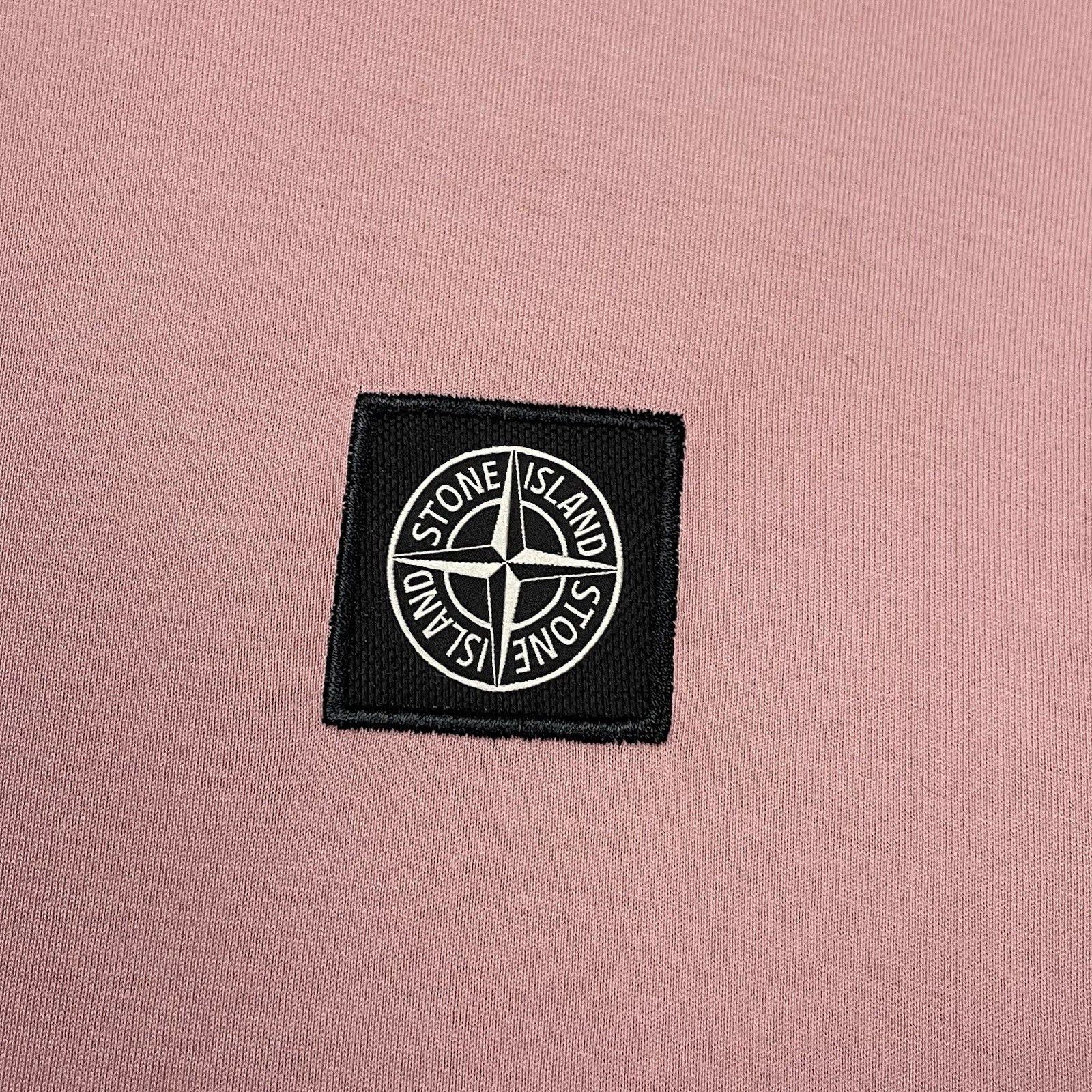 Stone Island Stone Island Compass Logo T Shirt Men's Dust Pink Cotton S Size US S / EU 44-46 / 1 - 2 Thumbnail