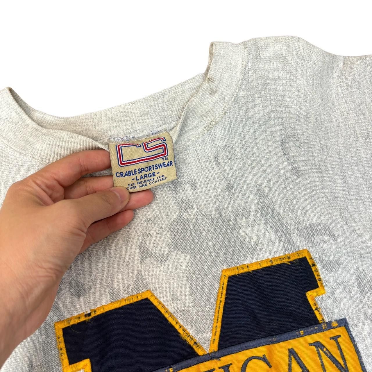 Vintage Vintage Michigan sweatshirt size: L Size US L / EU 52-54 / 3 - 4 Thumbnail