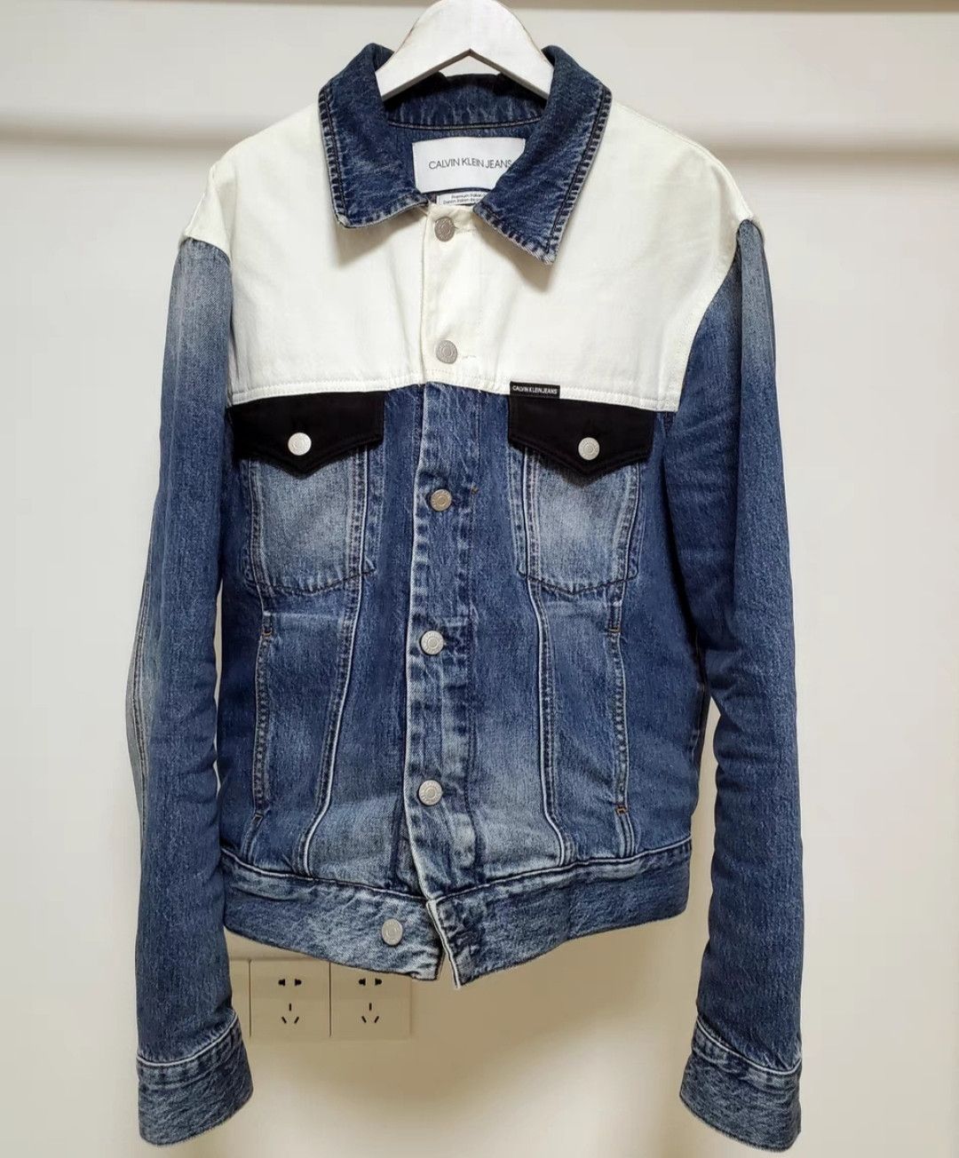 Raf Simons Raf Simons CK Colorblocked Denim Jacket Size US M / EU 48-50 / 2 - 3 Thumbnail