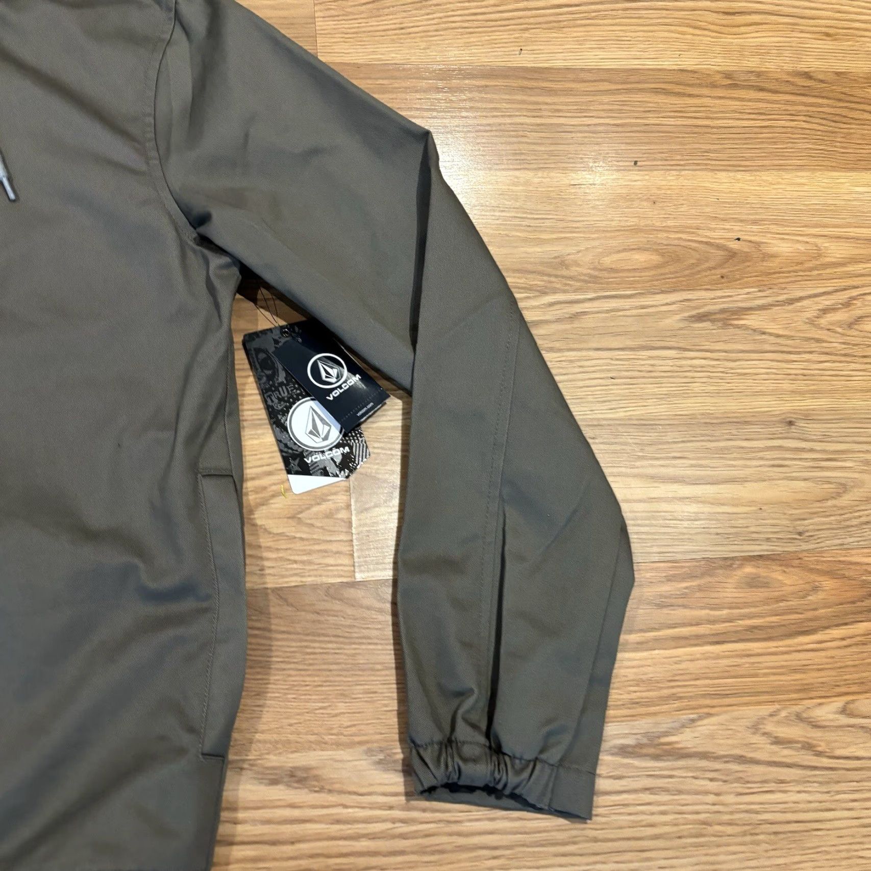 Volcom NWT Volcom Warren Jacket Mushroom Hooded Jacket Men’s Size Small Size US S / EU 44-46 / 1 - 6 Thumbnail