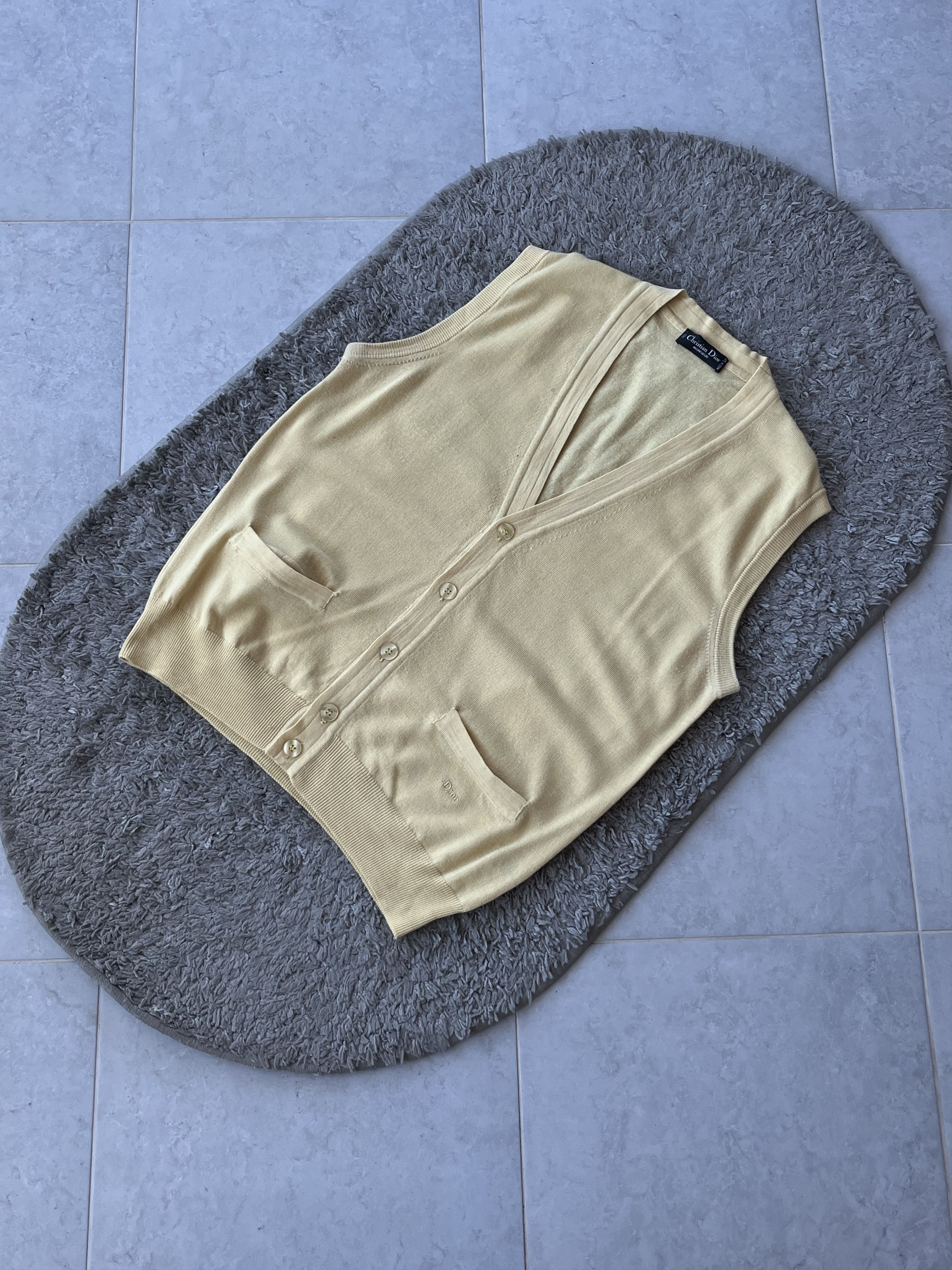 Christian Dior Monsieur CHRISTIAN DIOR Monsier Vintage Isle V-Neck MADE IN ITALY Size US M / EU 48-50 / 2 - 2 Thumbnail