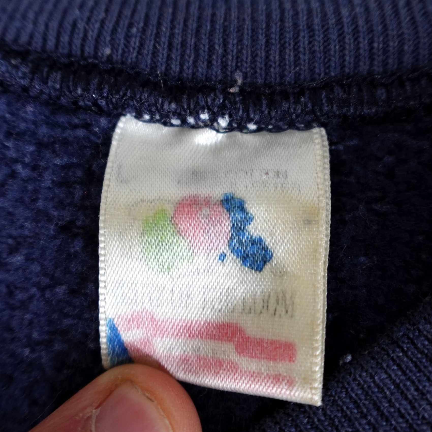 Fruit Of The Loom VINTAGE Bald Eagle Sweatshirt Mens Large Blue 90s Pullover American Woodlands Nike? Size US L / EU 52-54 / 3 - 4 Thumbnail