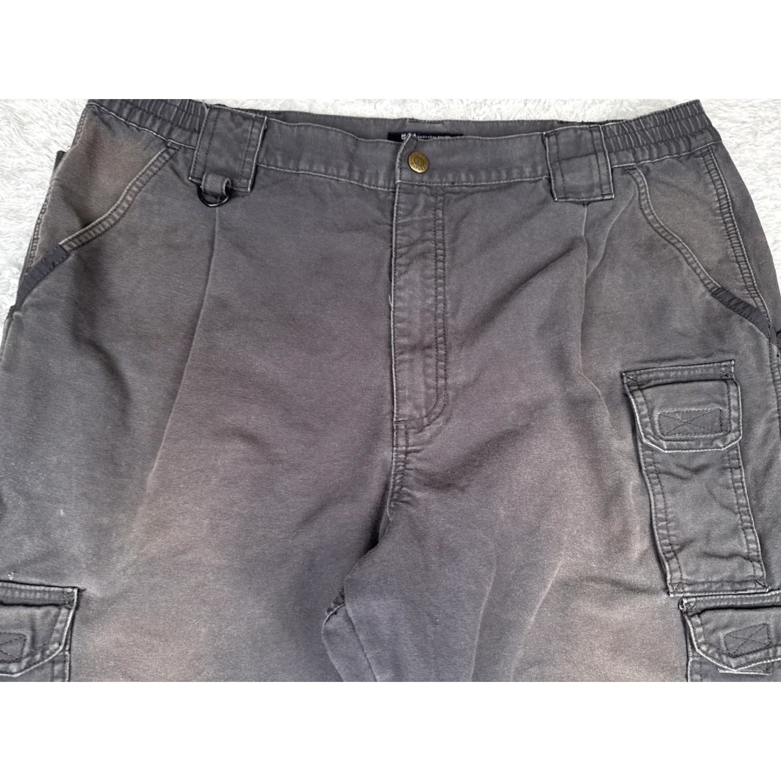 Vintage 5.11 Tactical Pants Mens 38x32 Gray Cotton Cargo Workwear 74251 LEO Size US 38 / EU 54 - 4 Thumbnail