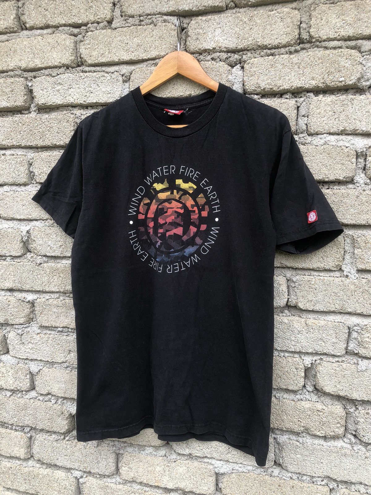 Element Vintage Y2K Element Skateboard Wind Water Fire Earth Tee Size US M / EU 48-50 / 2 - 2 Thumbnail