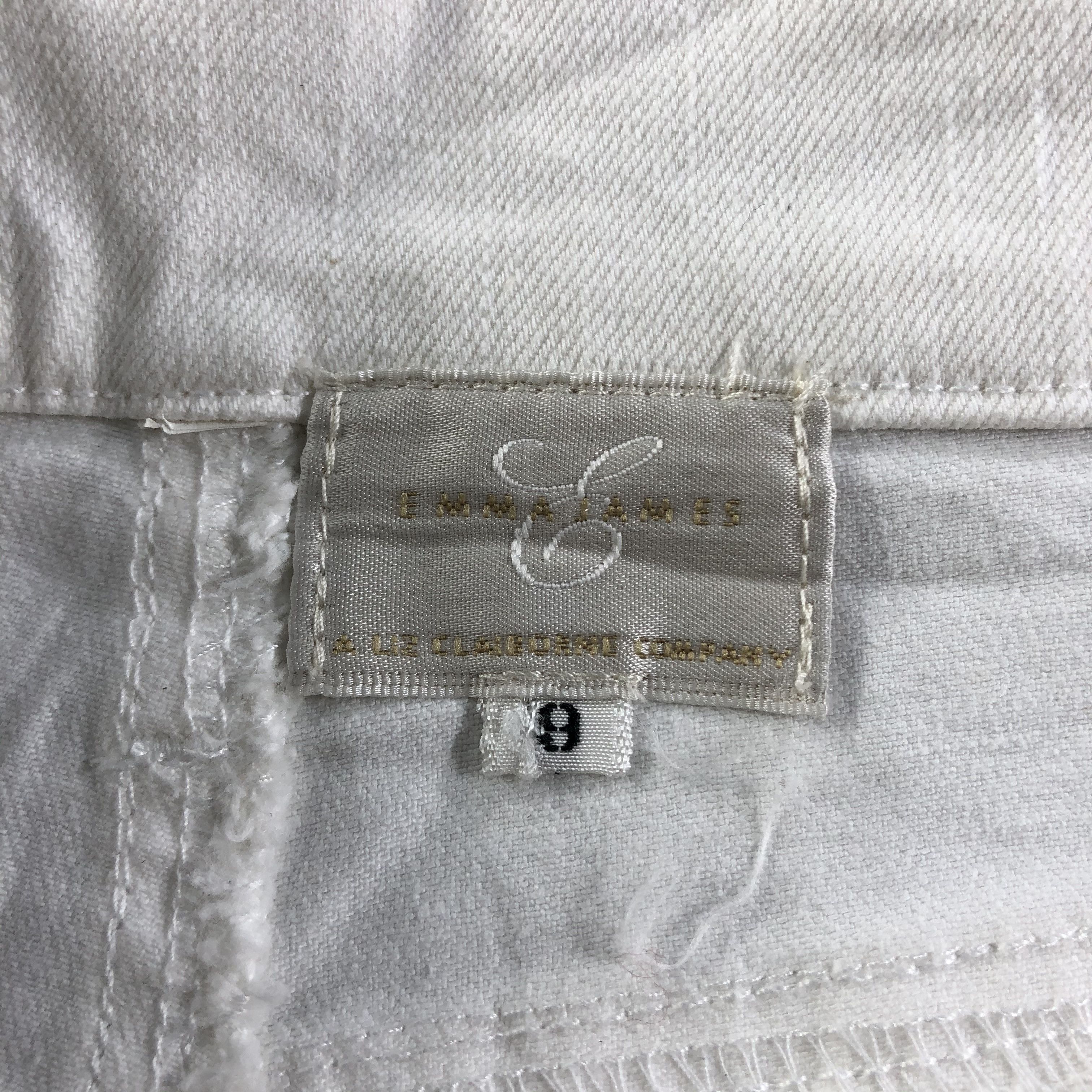 Japanese Brand Emma James Jeans Flora Flare Denim KJ1546 Size 29" - 9 Thumbnail