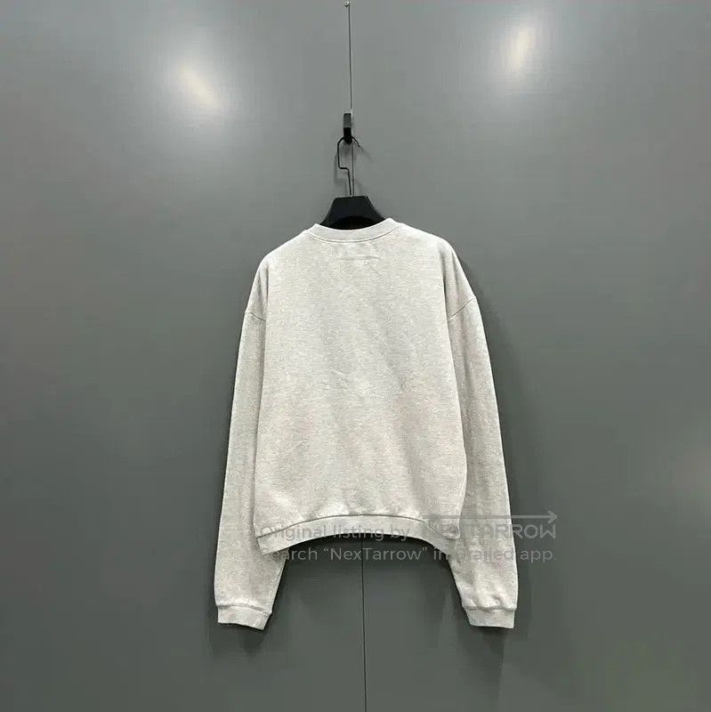 Dior Dior Grey Cotton Long Sleeve Cropped Sweatshirt . Size M / US 6-8 / IT 42-44 - 2 Thumbnail