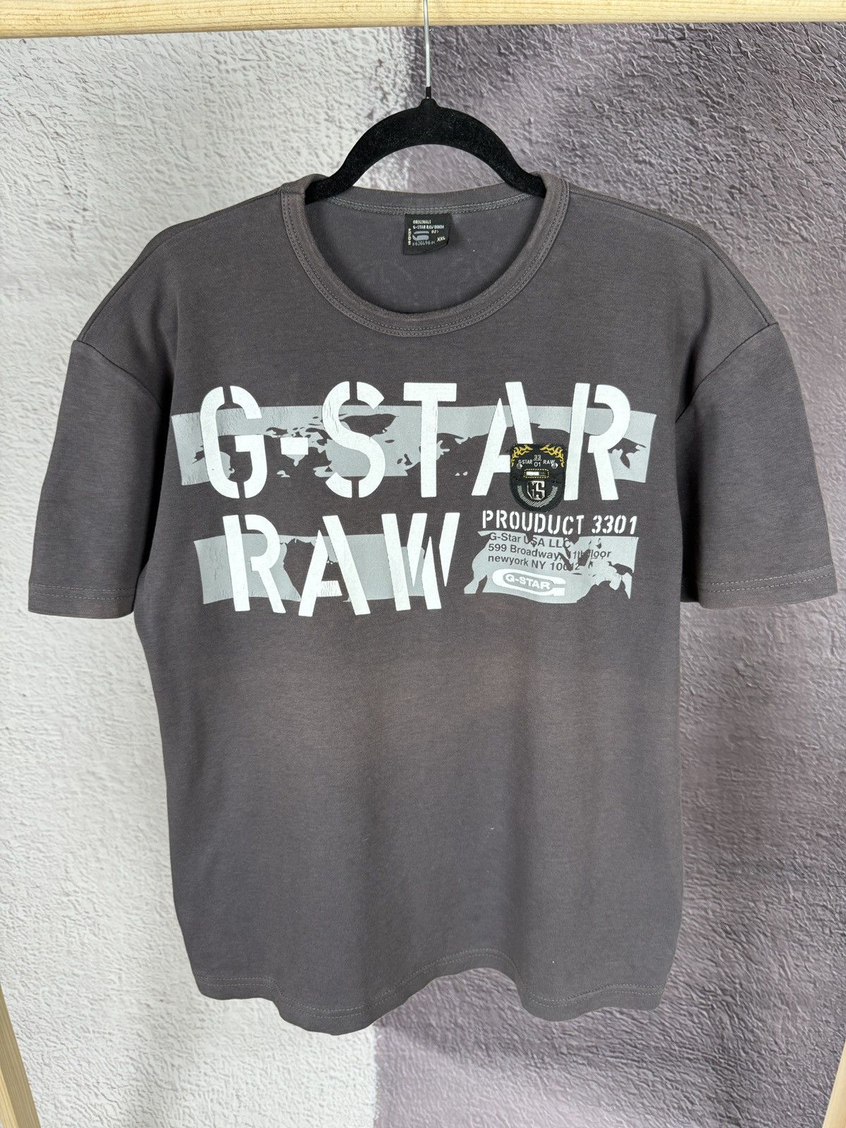 G-Star G-Star Raw vintage 90s y2k faded tee shirt Size US L / EU 52-54 / 3 - 2 Thumbnail