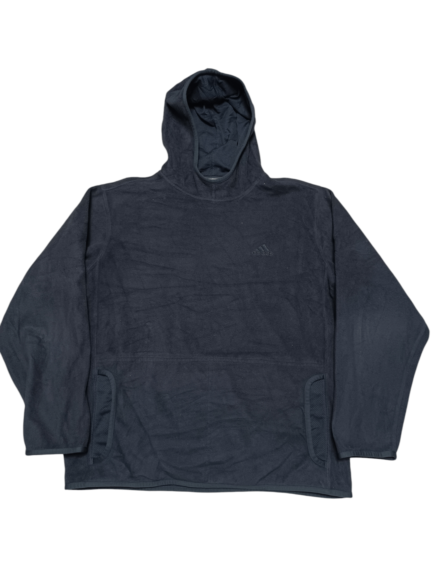 Adidas ADIDAS VINTAGE 90S FLEECE POCKET HOODIE OUTDOOR Size US L / EU 52-54 / 3 - 1 Thumbnail