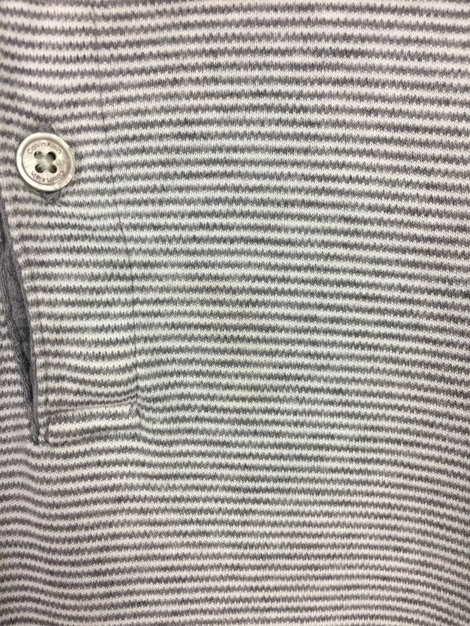 Calvin Klein Calvin Klein CK Liquid Touch Casual Striped Polo Shirt Size US XL / EU 56 / 4 - 4 Thumbnail
