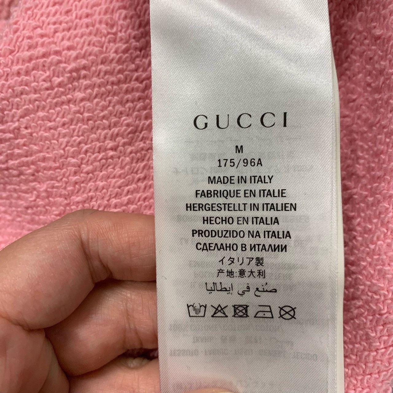 Gucci Gucci Pink Piggy Sweatshirt 2501-Nextarrow Size US M / EU 48-50 / 2 - 7 Thumbnail