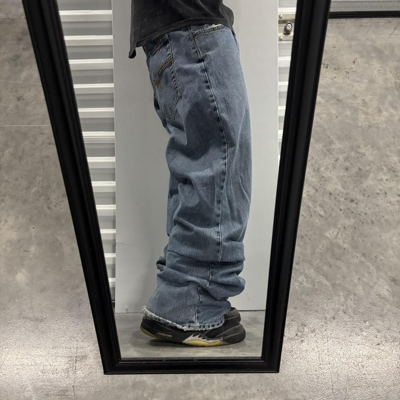 U.S. Polo Assn. × Vintage Crazy Vintage Y2K/2000s Baggy Grunge Medium Wash U.S. Polo Assn. Skater Denim Jeans! Size US 40 / EU 56 - 2 Thumbnail