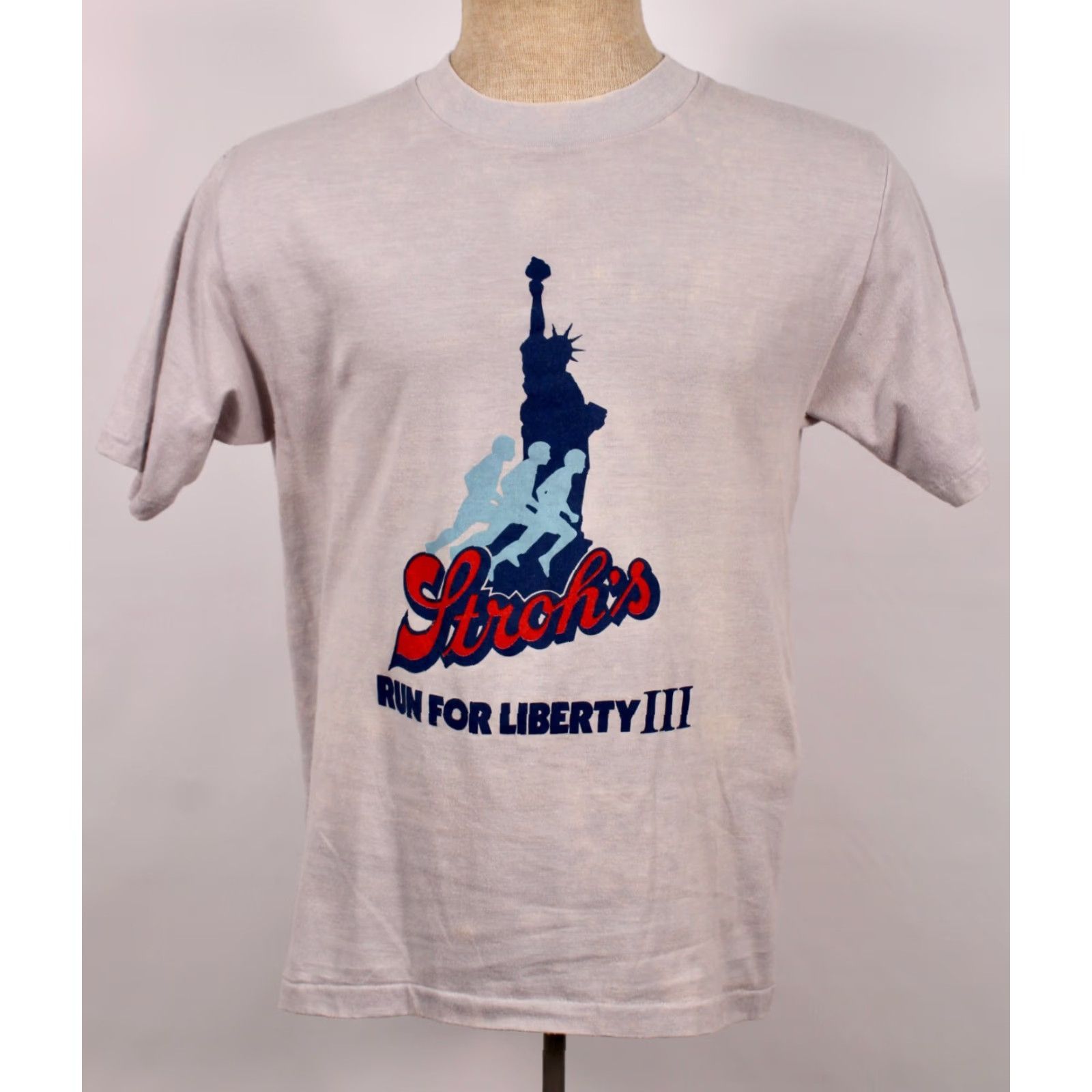 Adidas ADIDAS TShirt Men 80s Grey Trefoil Vintage Cotton Blend Graphic Tee Size M Size US M / EU 48-50 / 2 - 2 Thumbnail