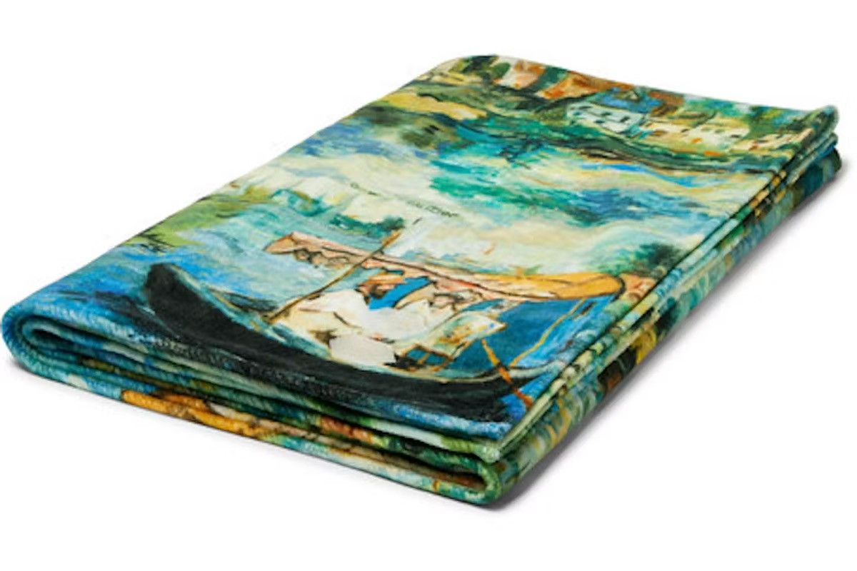 Off-White 2019 Off-White - Manet Lake Holiday Print Beach Towel Size ONE SIZE - 3 Thumbnail
