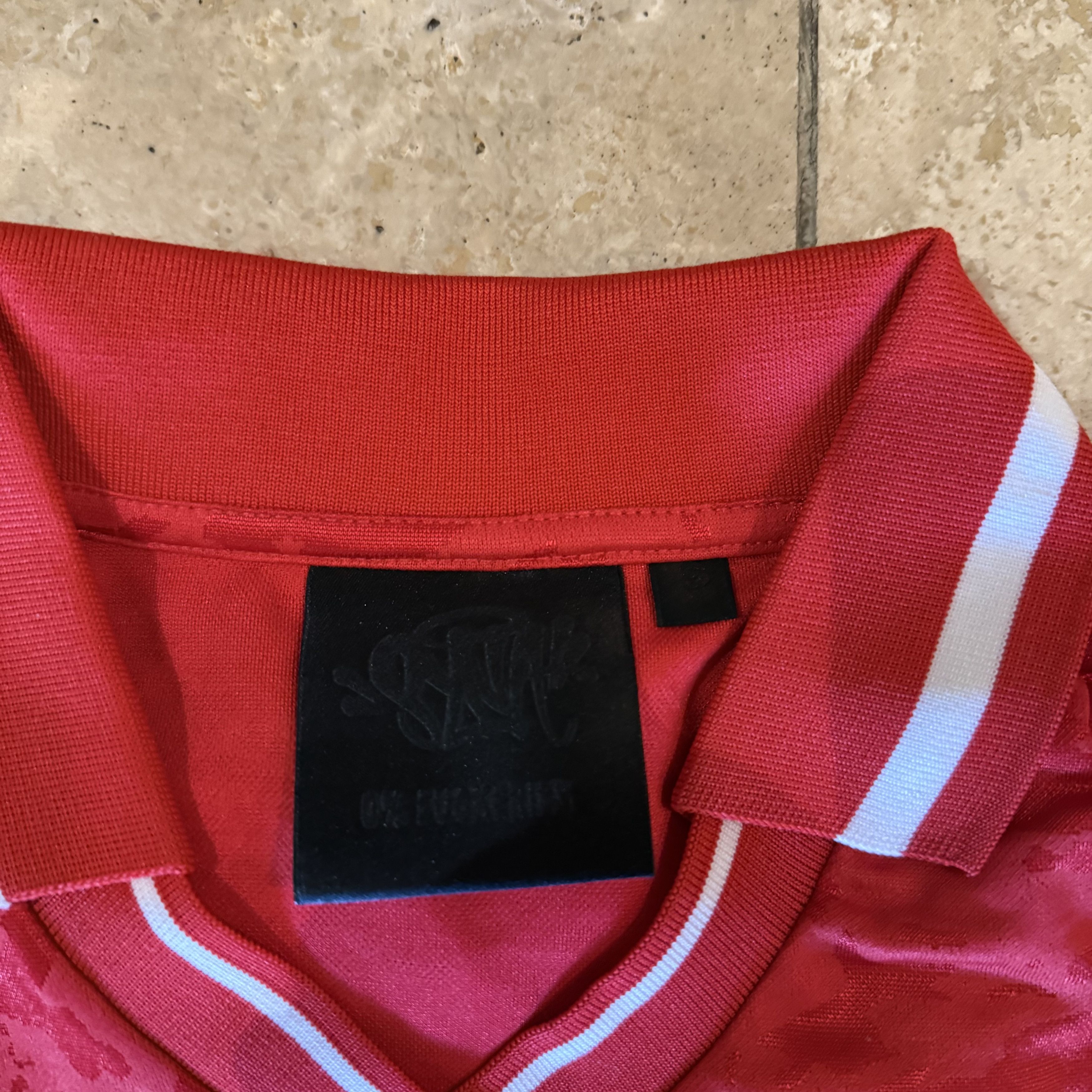 Syna World Syna Central Cee Red Footy Jersey Size Small Limited Edition Size US S / EU 44-46 / 1 - 9 Thumbnail