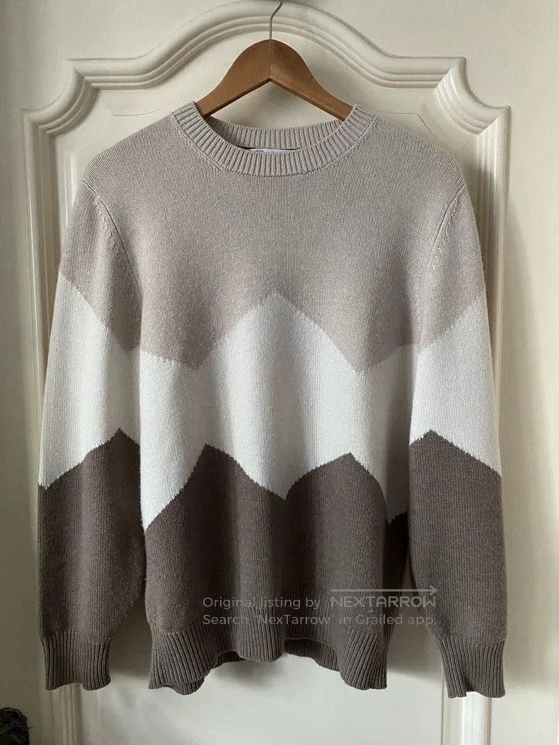 Brunello Cucinelli Brunello Cucinelli Men's Cashmere Sweater. Size US L / EU 52-54 / 3 - 1 Thumbnail
