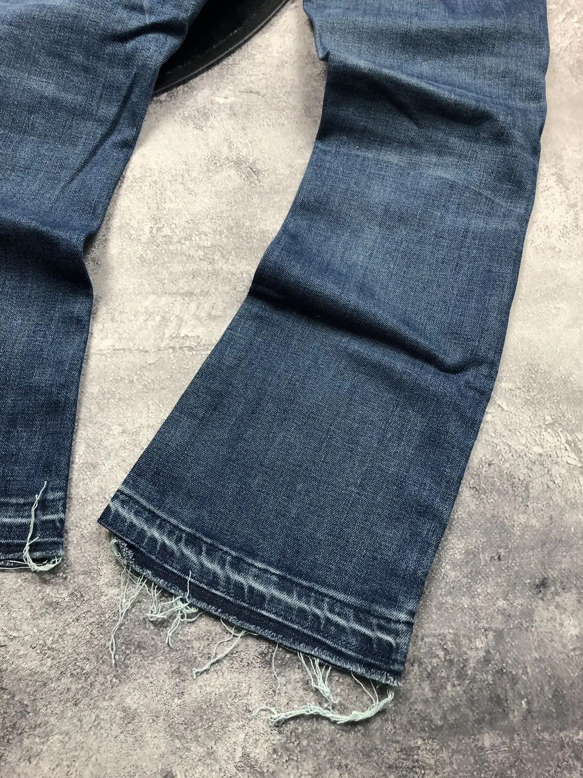 Rta RTA Peace Patch Blue Denim Cross Jeans Streetwear Size 28" / US 6 / IT 42 - 12 Thumbnail