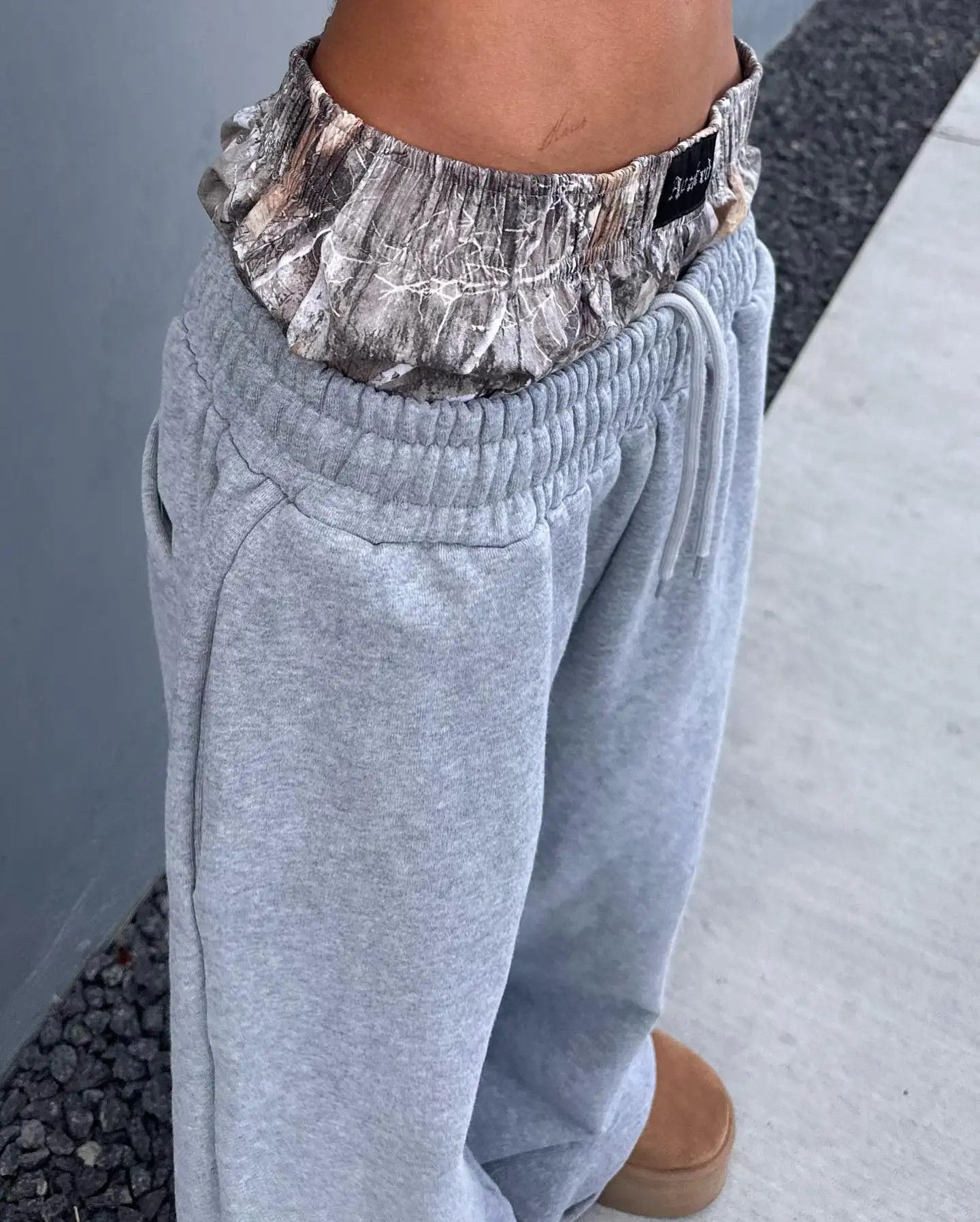 Designer × Japanese Brand Double Waist Baggy Pants Embroidery Pattern Size US 30 / EU 46 - 4 Thumbnail