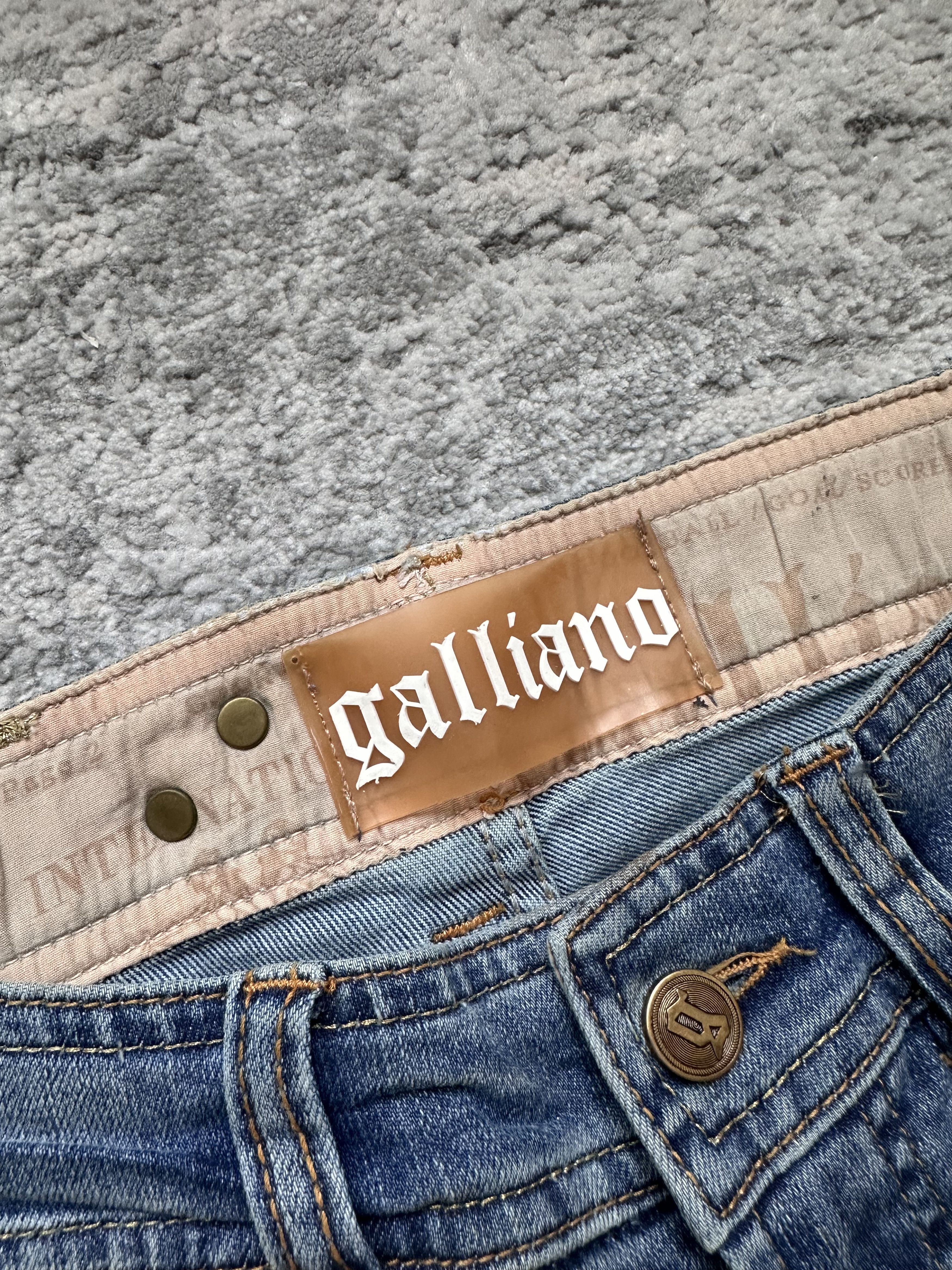 John Galliano John Galliano y2k jeans Size 28" / US 6 / IT 42 - 7 Thumbnail