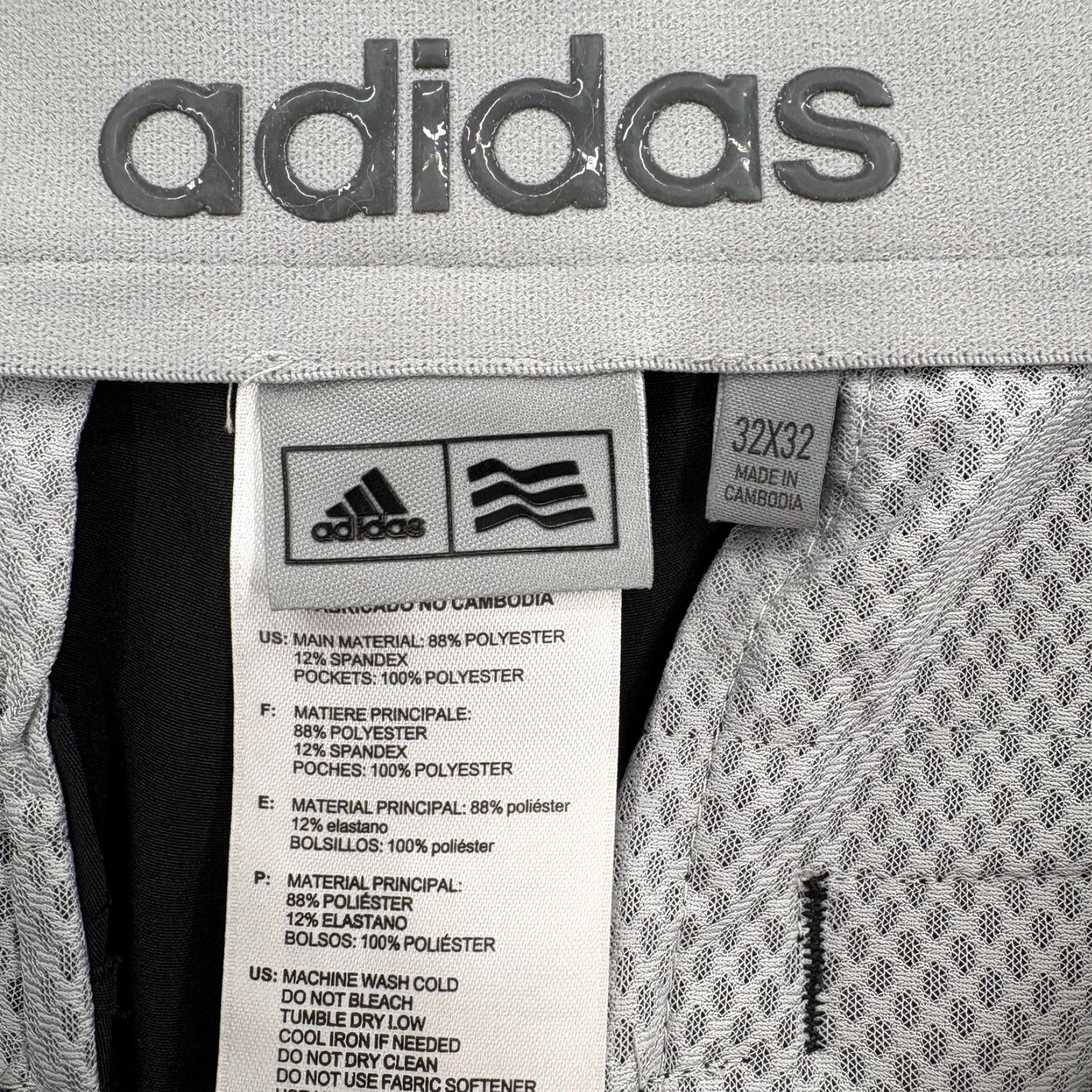 Adidas Adidas Ultimate 365 Golf Pants Mens 32x32 Black Stretch Tapered Straight Leg Performance Khakis Pants Mens Black 32 Regular Size US 32 / EU 48 - 4 Thumbnail