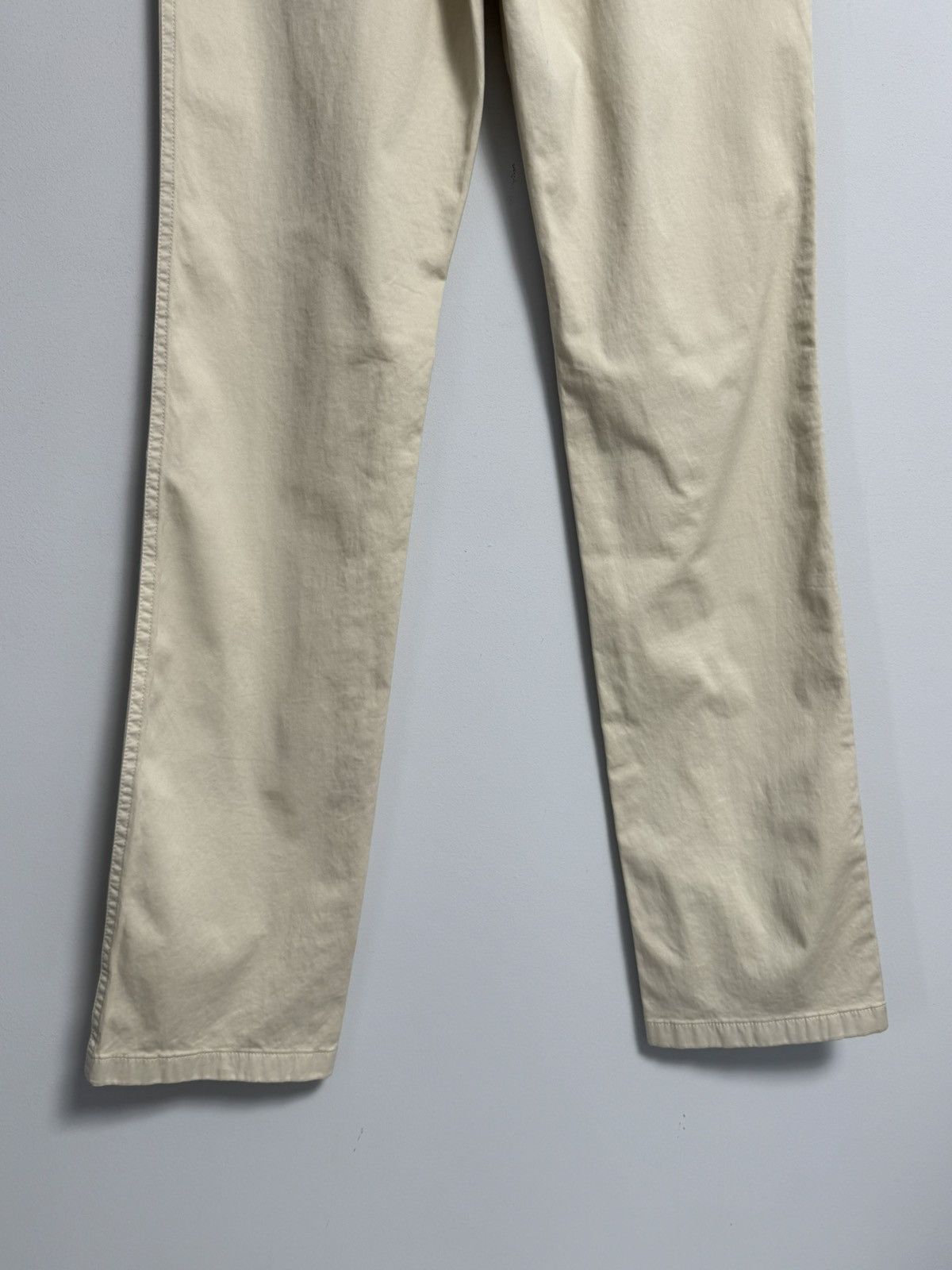 Jil Sander Jil Sander Women’s Pants Beige Luxury Cotton size 36 Size 25" / US 0 / IT 36 - 18 Thumbnail