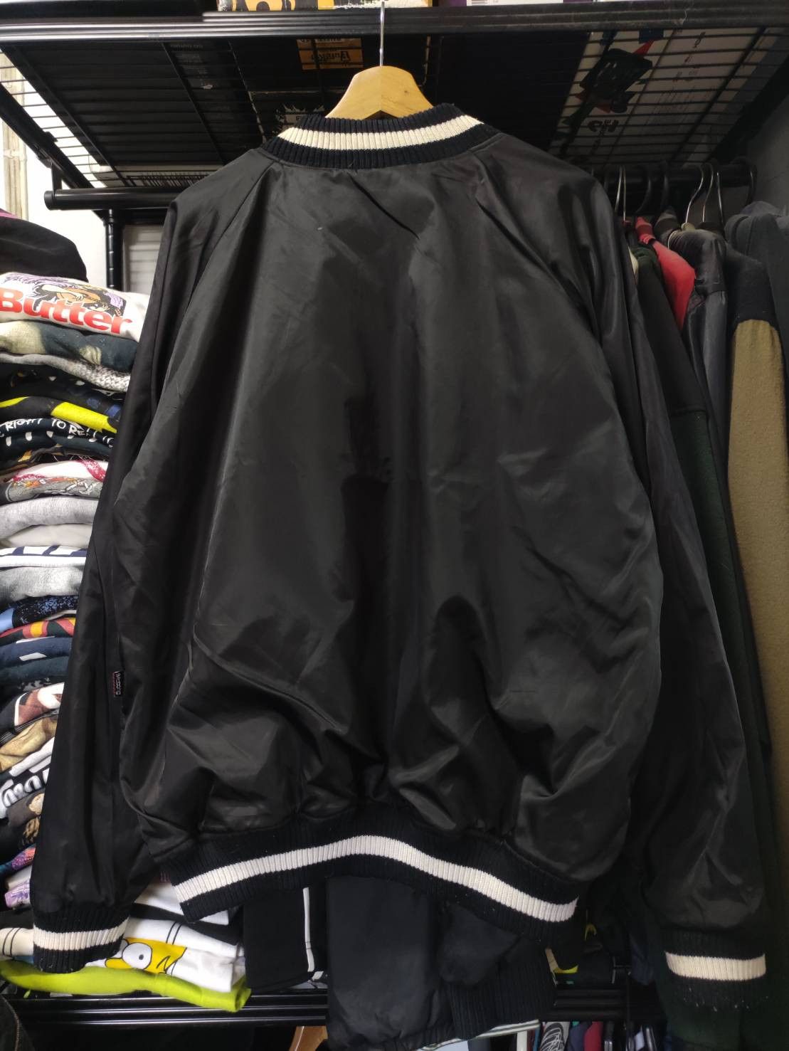 Billabong Rare! Vtg 00's 2Side Billabong " Bong " Varsity Jacket Size US L / EU 52-54 / 3 - 6 Thumbnail