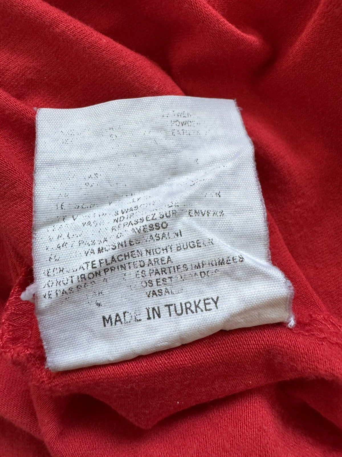 Walter Van Beirendonck W L.T. Sleeping Beast red longsleeve shirt Size M / US 6-8 / IT 42-44 - 7 Thumbnail