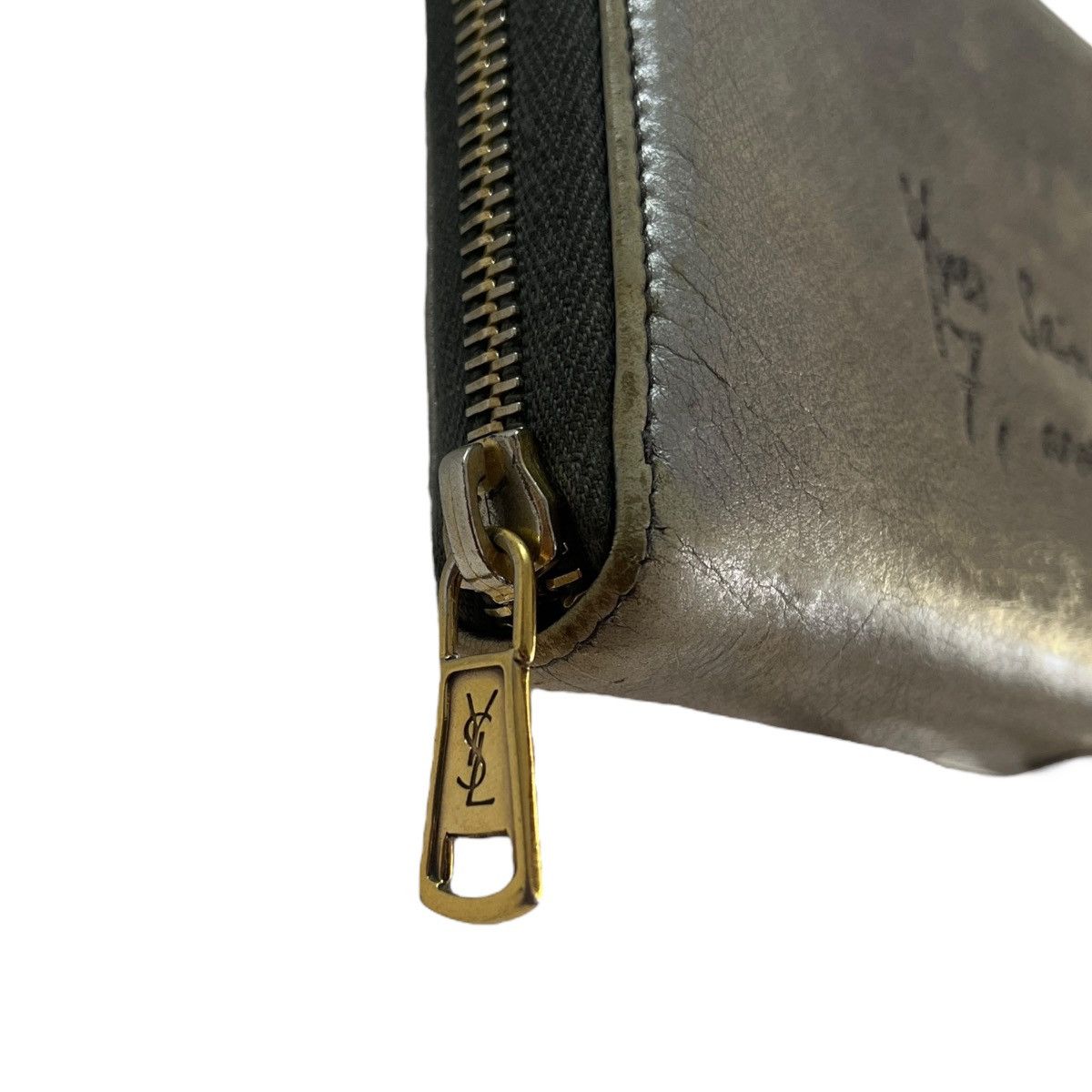 Saint Laurent Paris × Yves Saint Laurent YSL Mailing Card Wallet Size ONE SIZE - 4 Thumbnail