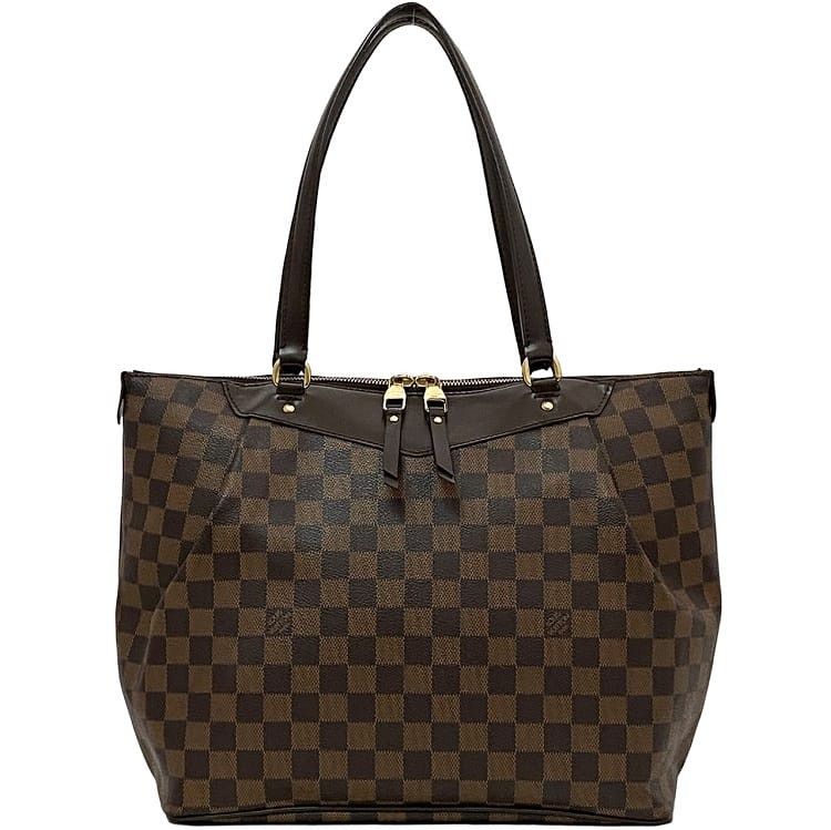 Louis Vuitton LOUIS VUITTON Tote Bag Brown Cotton Size ONE SIZE - 1 Thumbnail