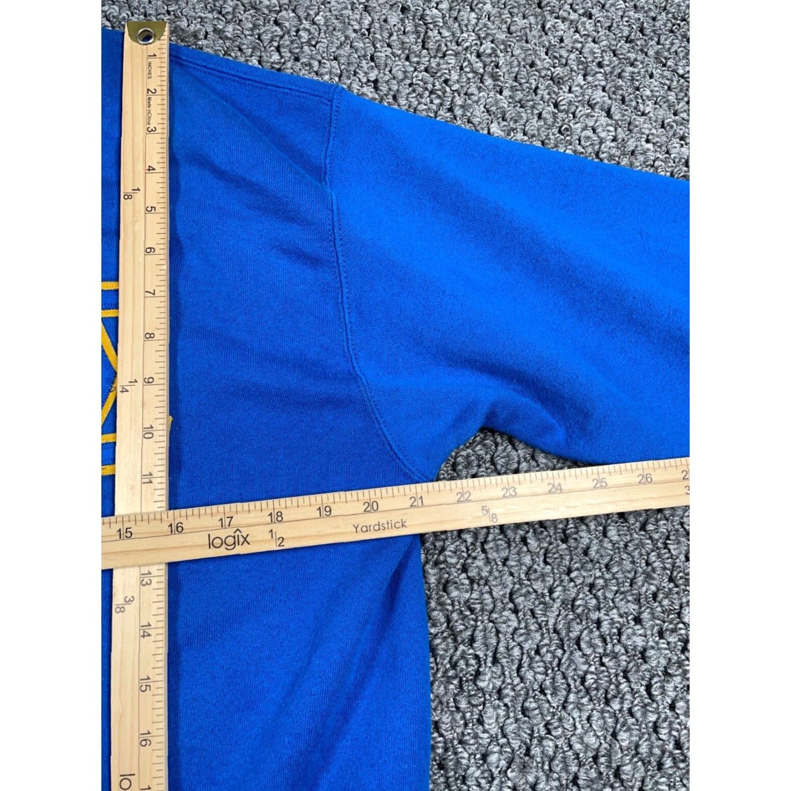 Vintage VINTAGE Phi Sigma Sigma Sweatshirt Adult Large Blue Embroidered College Sorority Size L / US 10 / IT 46 - 6 Thumbnail