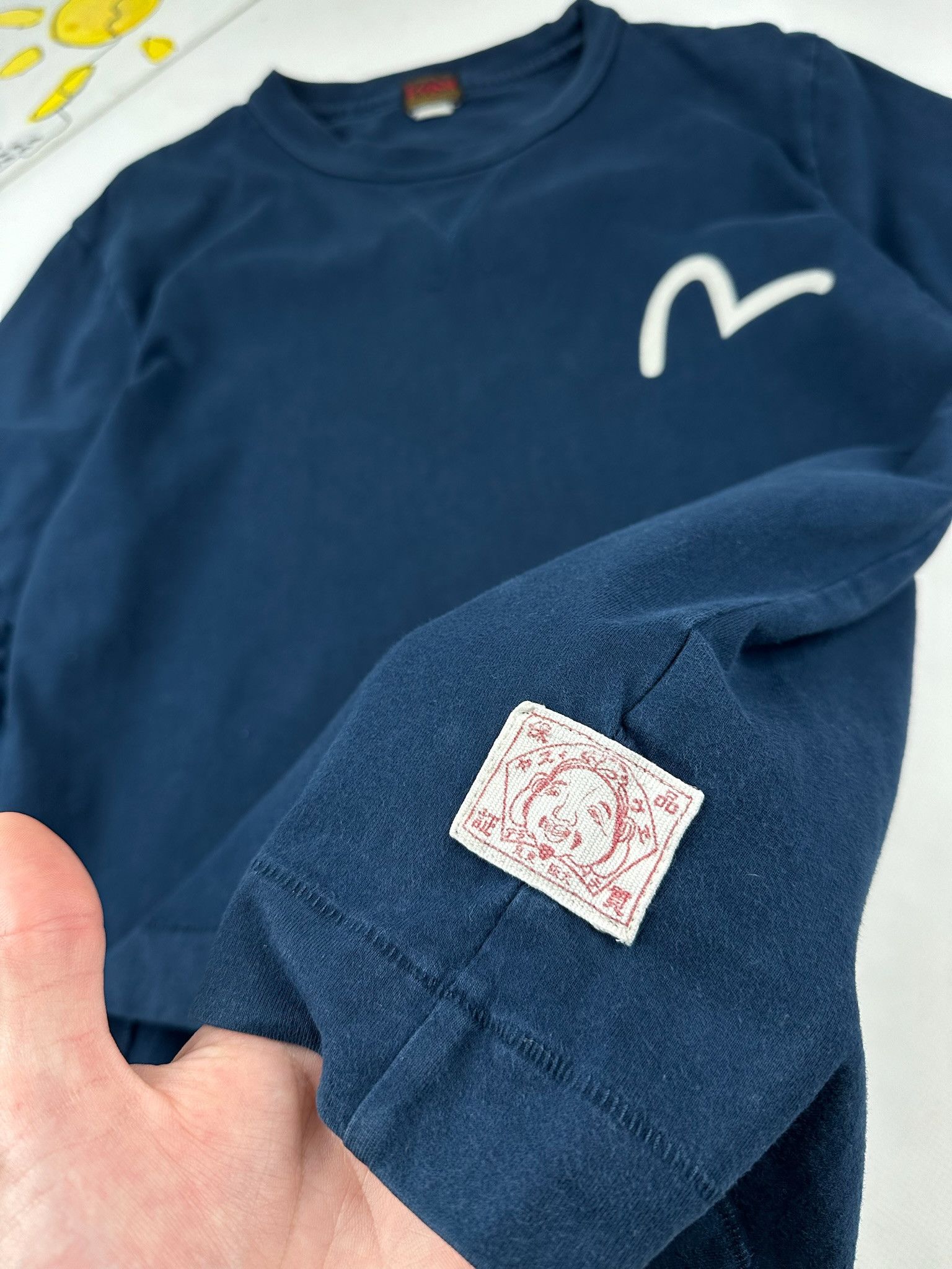 Evisu Vintage Evisu Longsleeve Big Logo Size M Size US M / EU 48-50 / 2 - 6 Thumbnail