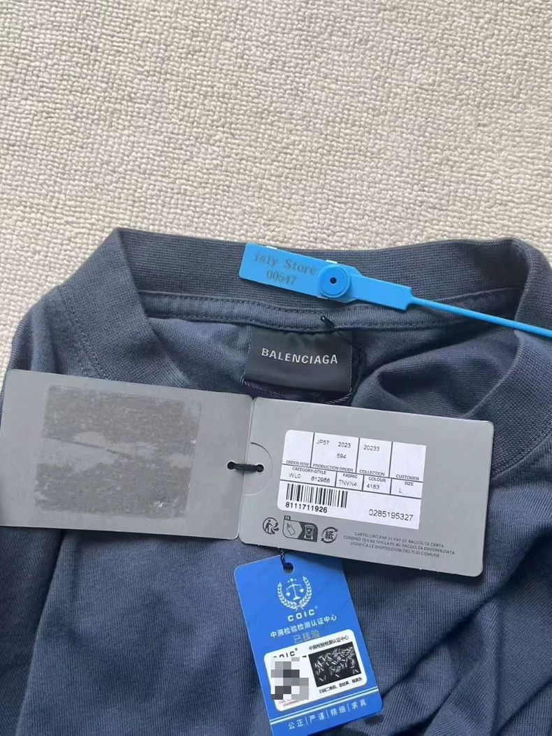 Balenciaga Balenciaga HAND DRAWN BB ICON monogram print casual crew n Size US L / EU 52-54 / 3 - 4 Thumbnail