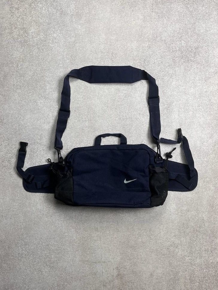 Other VINTAGE NIKE 2 in 1 SWOOSH WAIST BAG Y2K Size ONE SIZE - 1 Thumbnail
