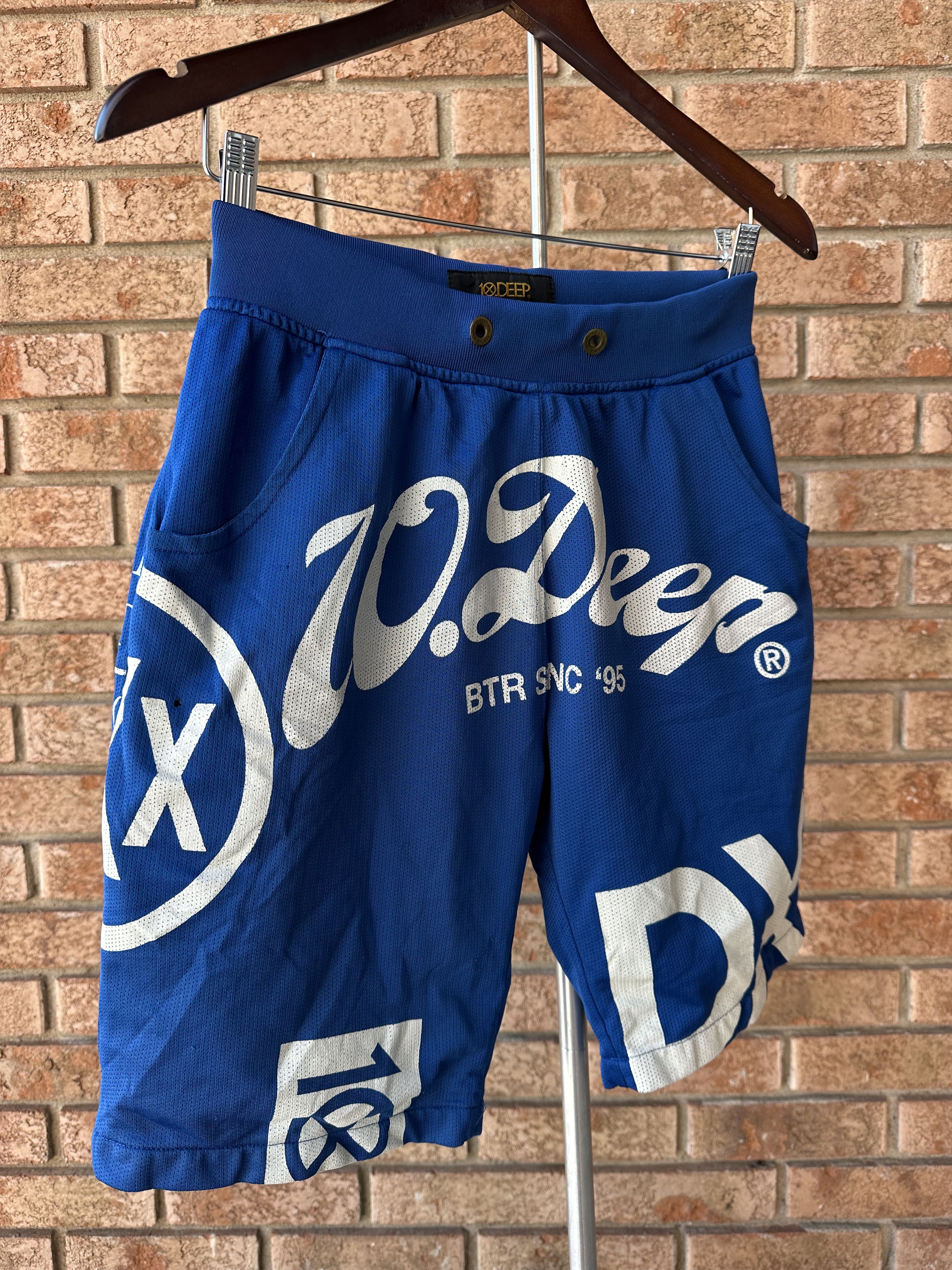 10 Deep Mesh Logo Shorts Size US 30 / EU 46 - 1 Thumbnail