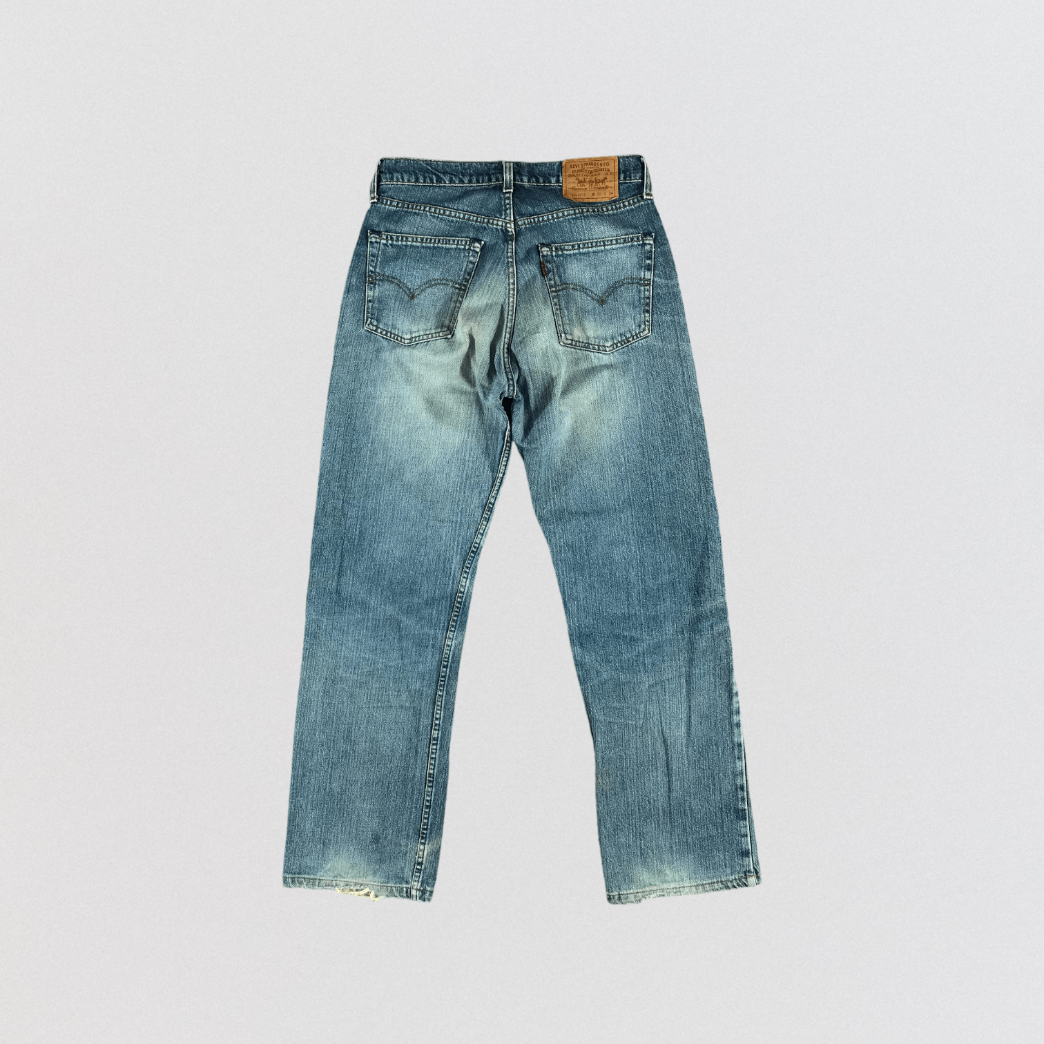 Levi's × Vintage 90s Vintage Blue Wash Levis 512 Jeans-JM2798 Size US 31 - 2 Thumbnail