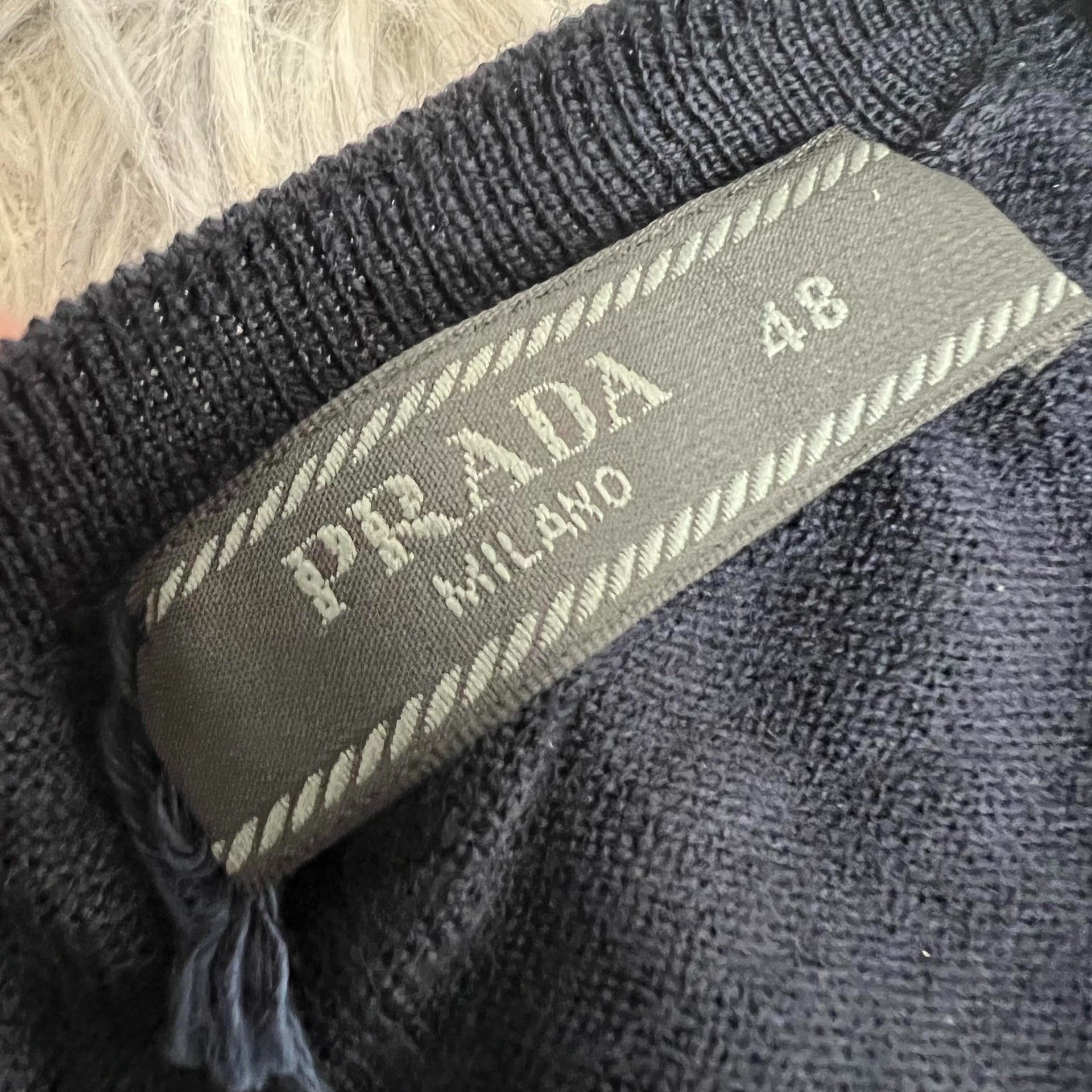 Prada Prada Knit Sweater Size 48 Size US M / EU 48-50 / 2 - 2 Thumbnail