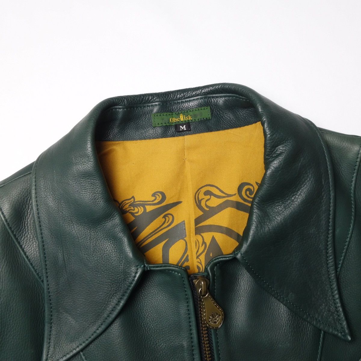 Obelisk 2000’s “Obelisk” Cow Leather Jacket Size US S / EU 44-46 / 1 - 12 Thumbnail