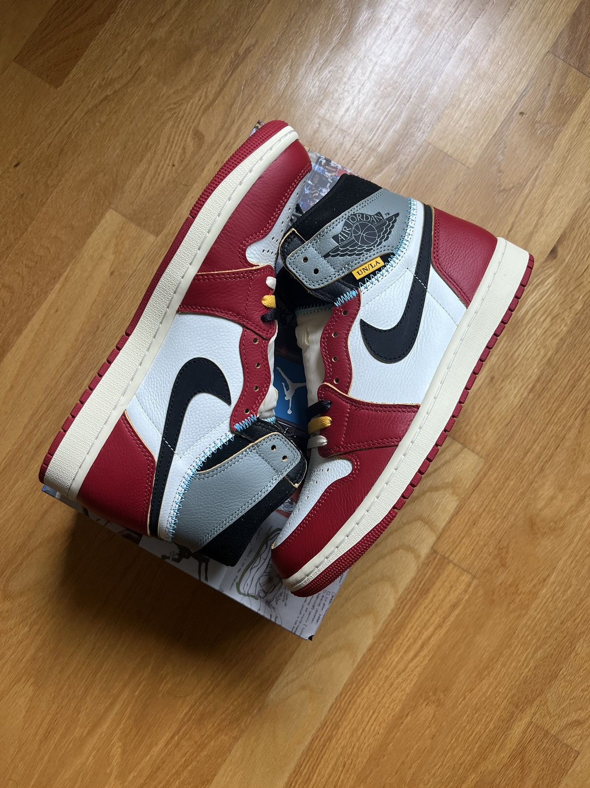 Jordan Brand × Union LA Union Jordan 1 Chicago/Shadow sz 10 Size US 10 / EU 43 - 2 Thumbnail