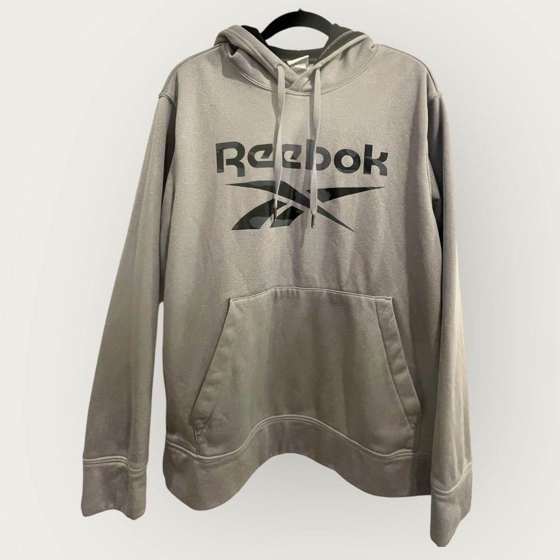 Reebok Reebok Men’s Grey Hoodie Classic Sweatshirt Size L Size US L / EU 52-54 / 3 - 3 Thumbnail