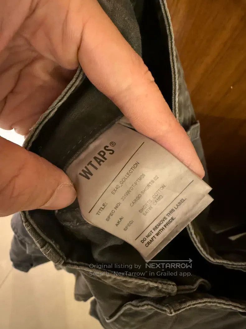Wtaps Wtaps size 2 Camouflage work shorts Size US 40 / EU 56 - 4 Thumbnail