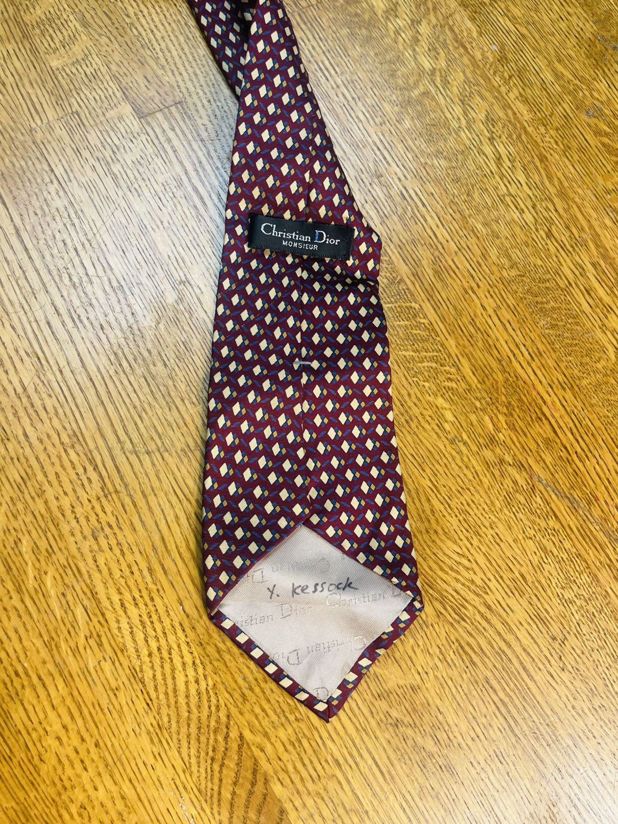 Christian Dior Monsieur Christian Dior Men’s Necktie Size ONE SIZE - 5 Thumbnail