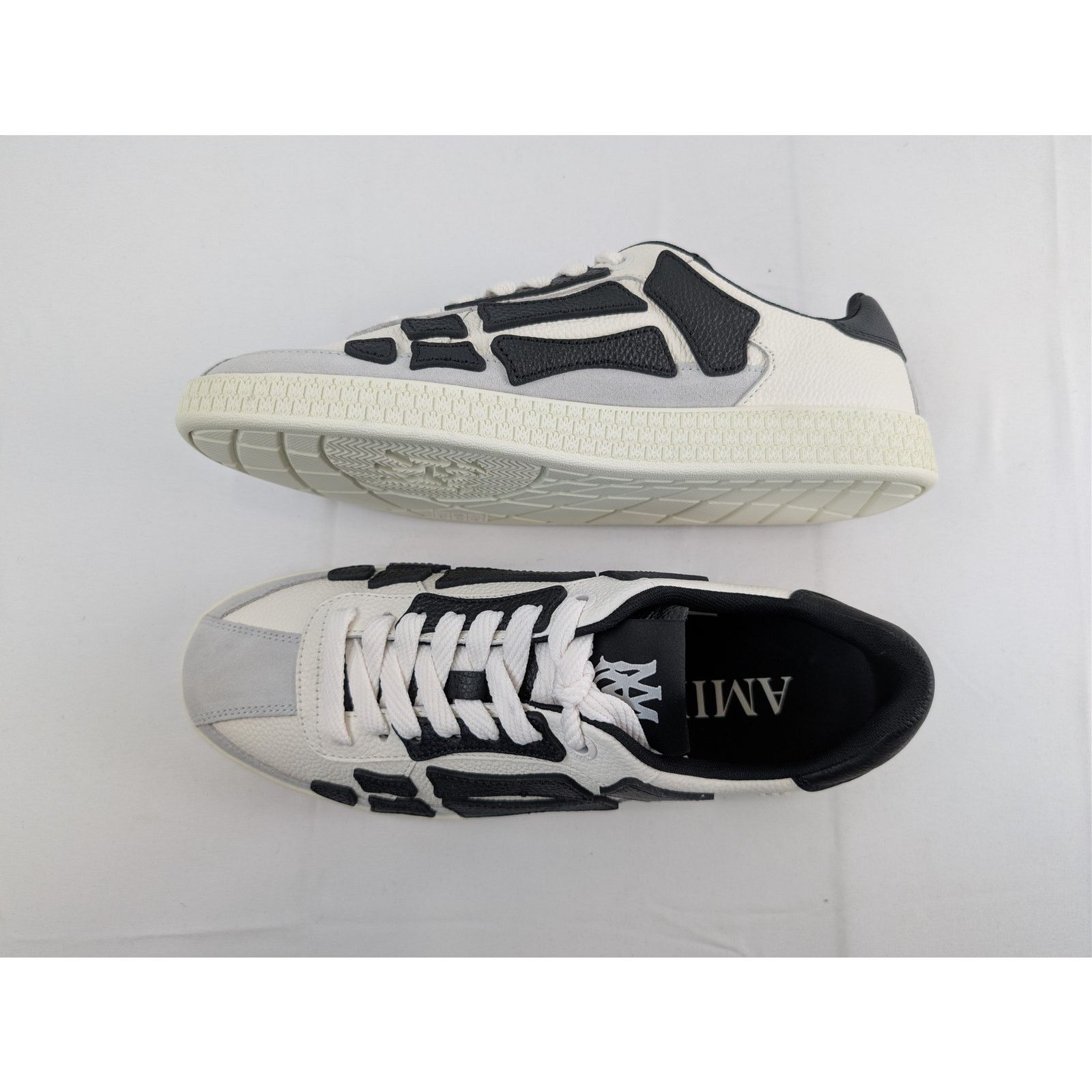 Amiri o1rshd1 Pacific Bones Sneakers in Black Size US 11 / EU 44 - 1 Thumbnail